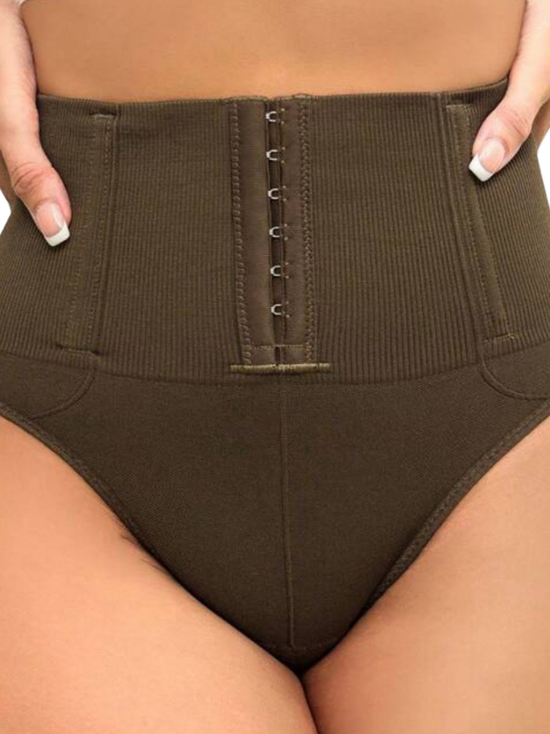 

BAESD Women Stretchable Shaper Brief, Brown