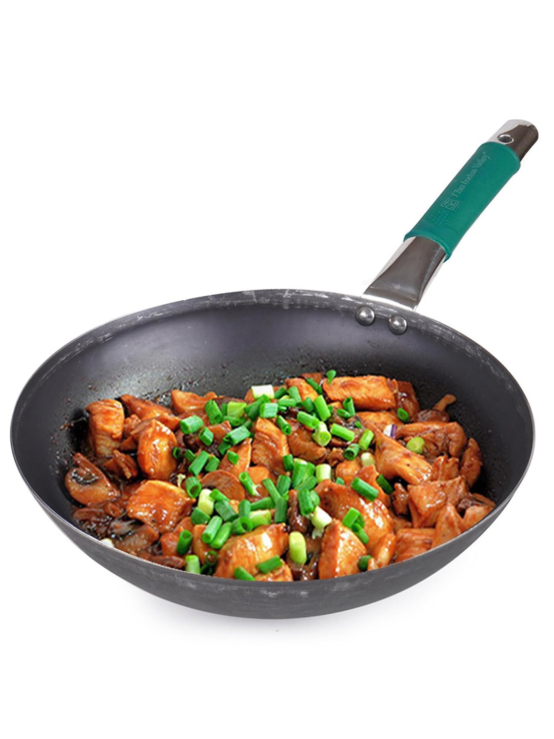 

The Indus Valley Black Dishwasher Safe Iron Kadai