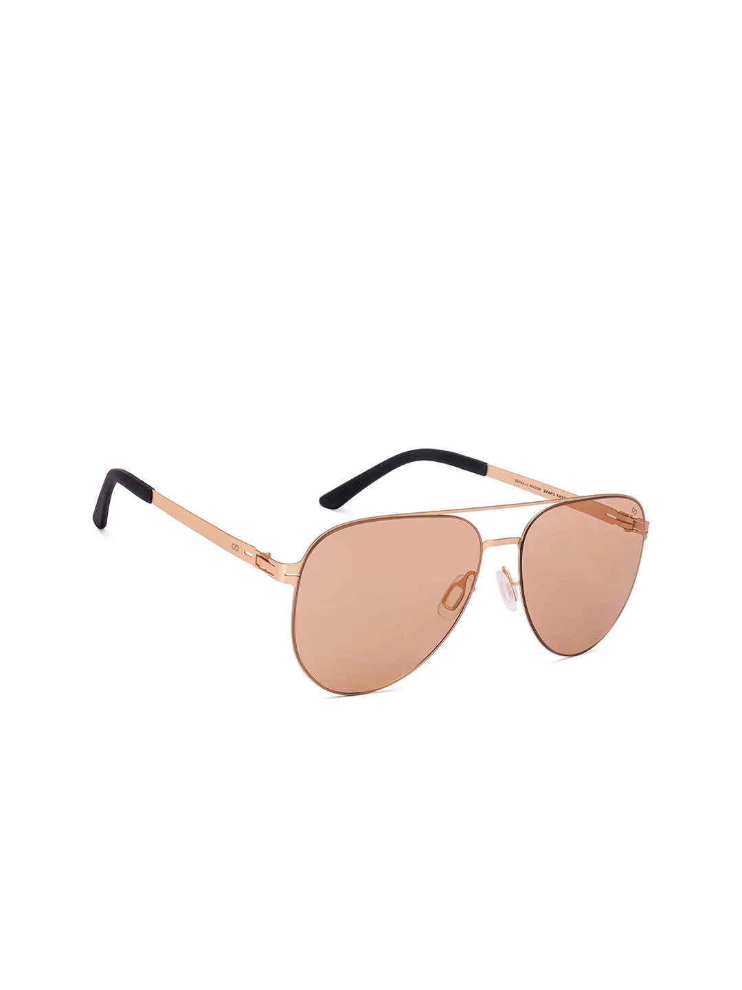 

Vincent Chase Unisex Aviator Sunglasses with UV Protected Lens, Brown