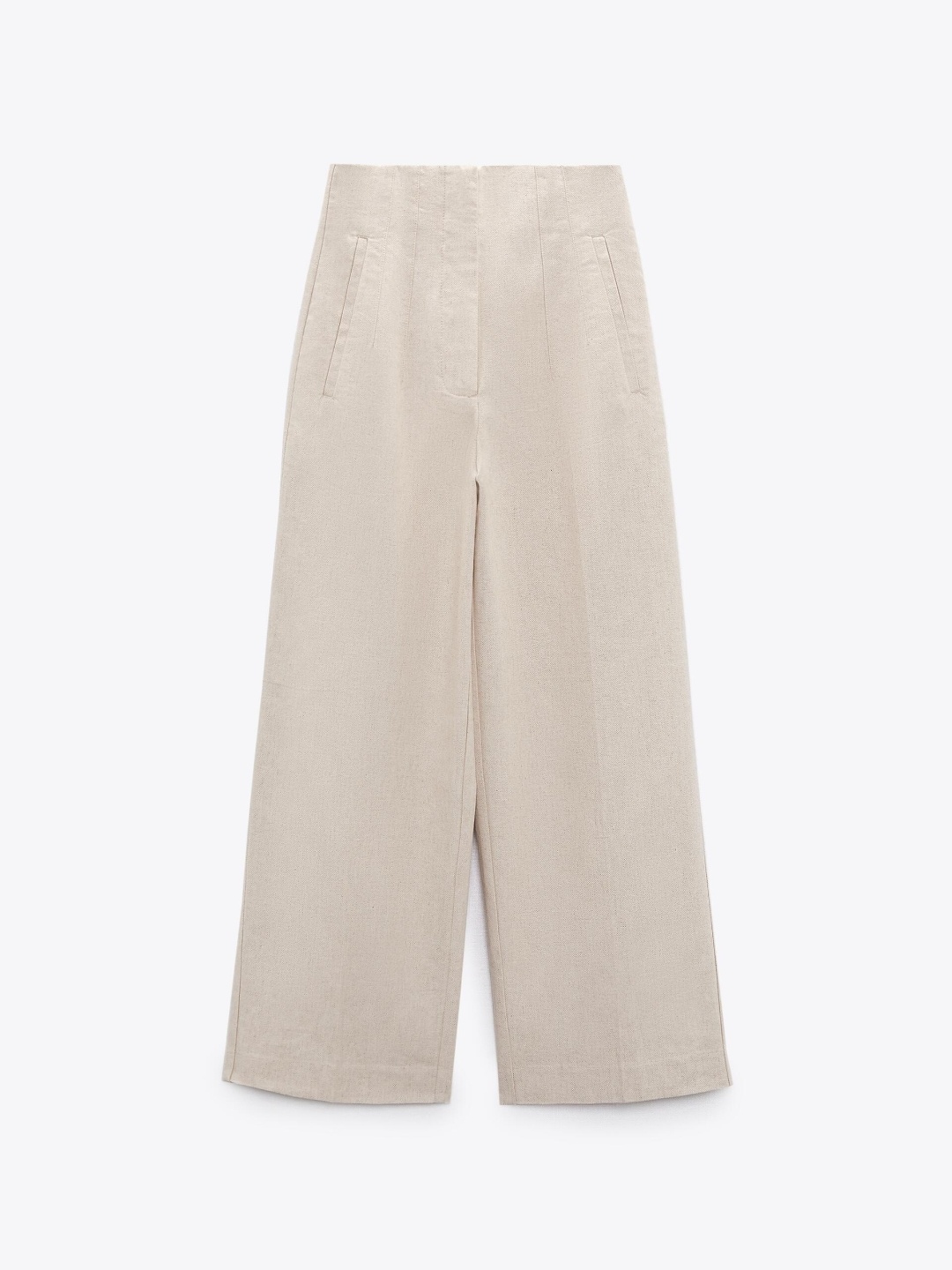 

ZARA Women Beige Trousers
