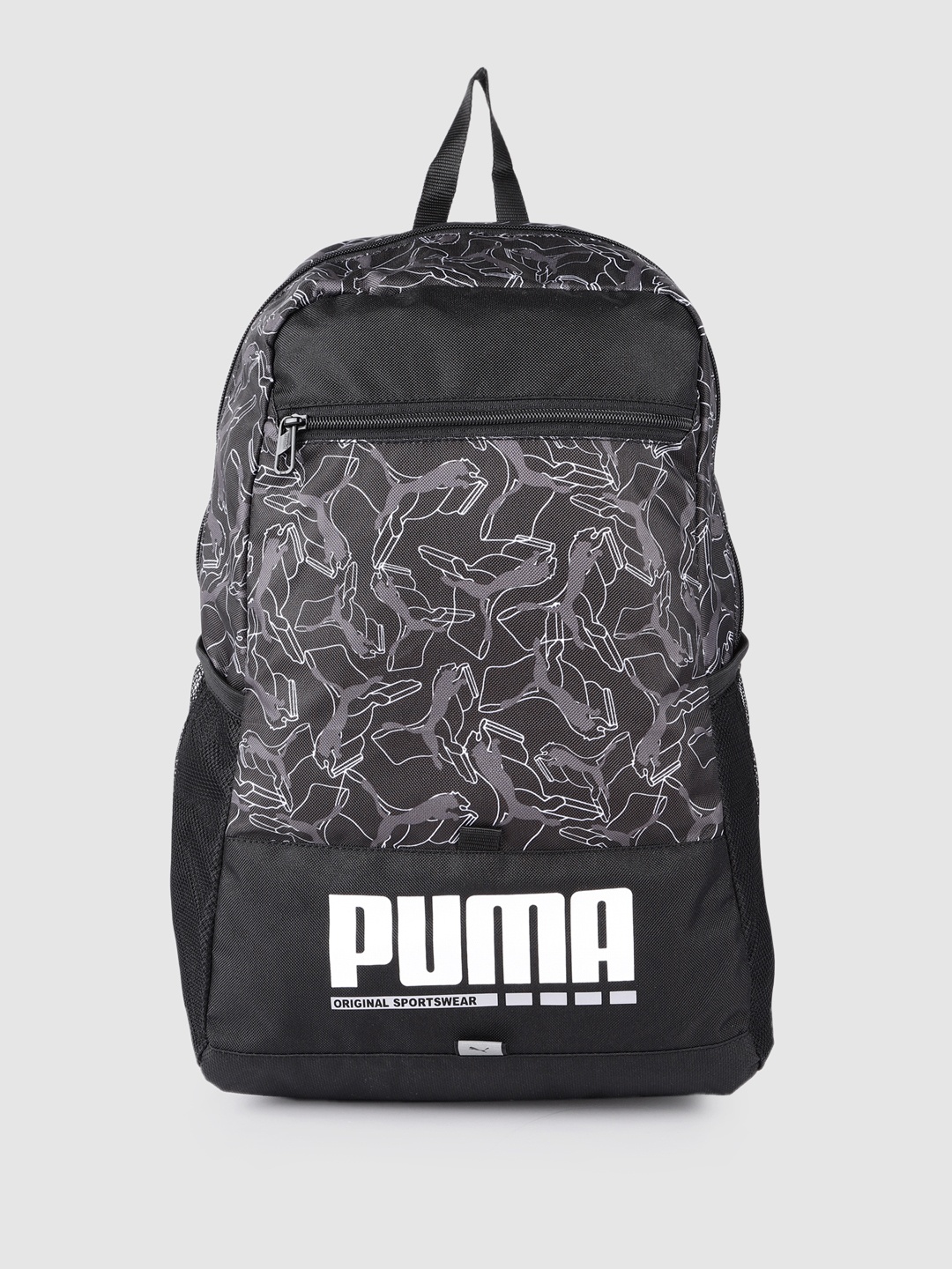 

Puma Unisex Plus Brand Logo Backpack, Black