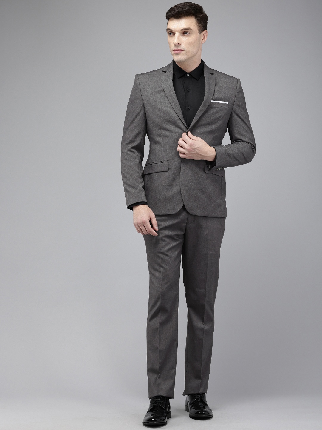 

Park Avenue Slim Fit Formal Blazer & Trouser, Grey
