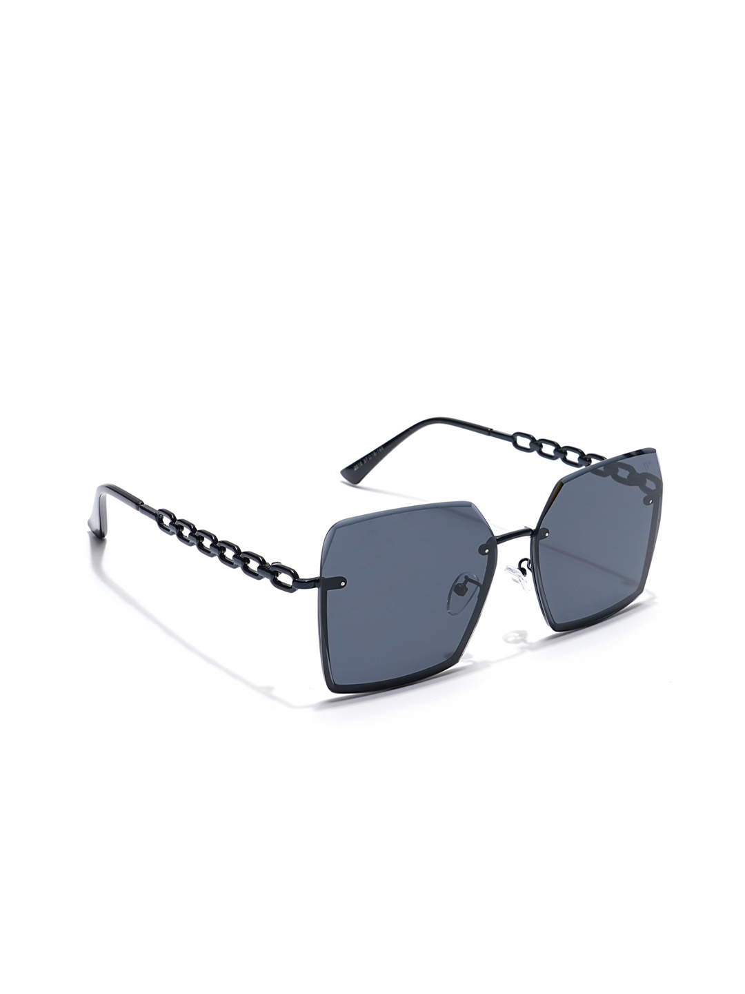 

Voyage Women Oversized Sunglasses With UV Protected Lens 2515MG5793, Black