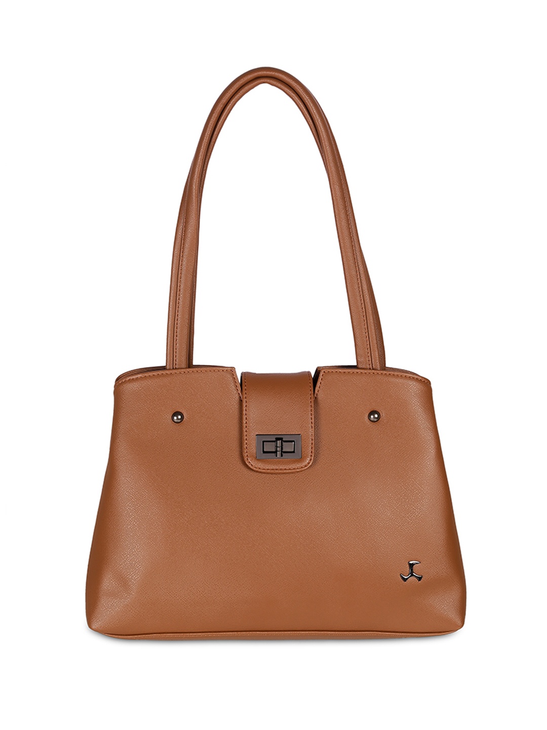 

Mochi Structured Shoulder Bag, Brown