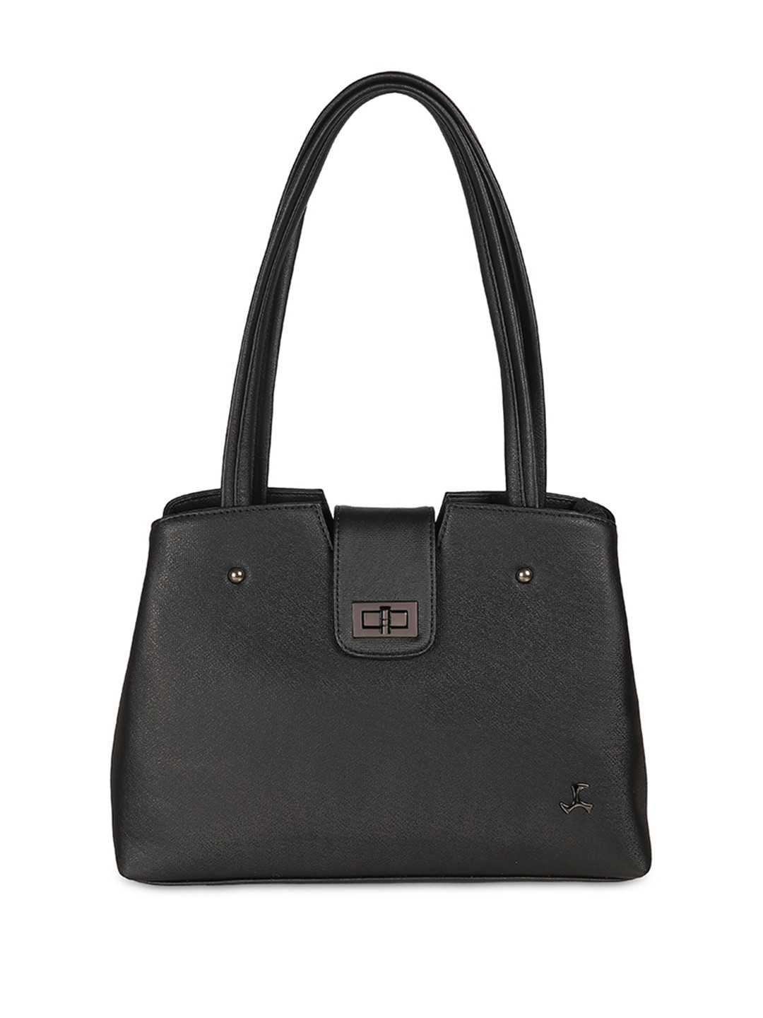 

Mochi Women Structured Shoulder Bag, Black