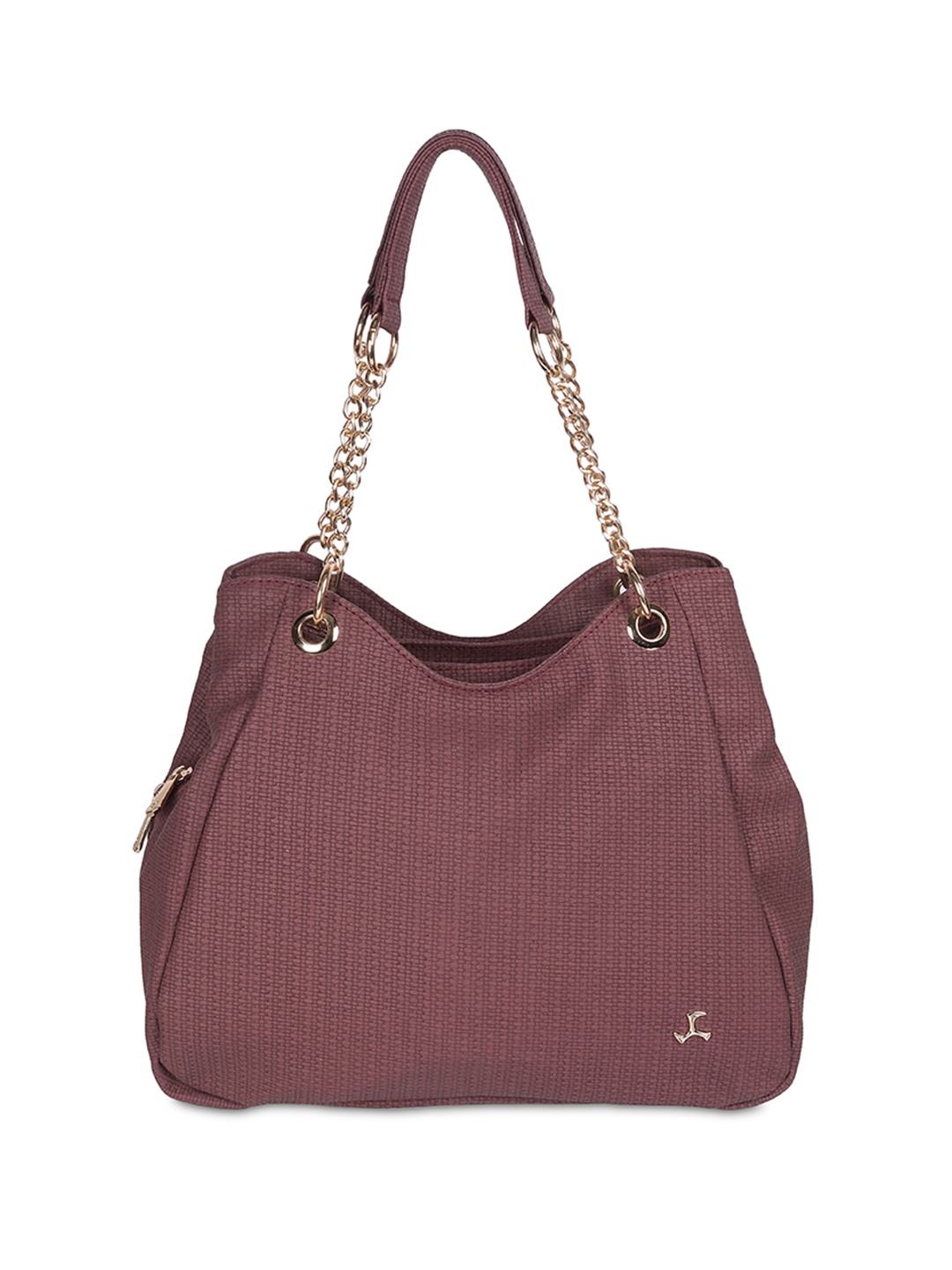 

Mochi Women Textured Shoulder Bag, Maroon