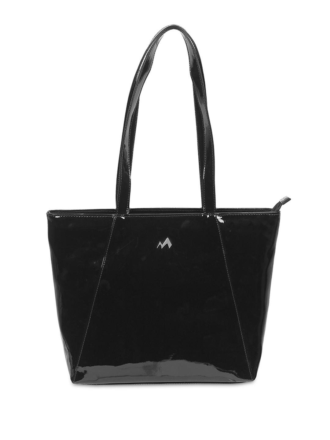 Metro Shopper Women Solid Shoulder Bag, Black