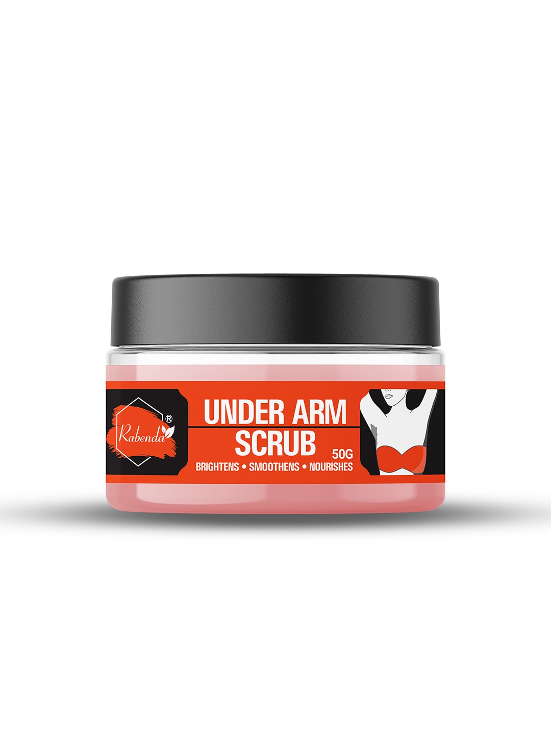

Rabenda Underarm Scrub - 50 g, Red