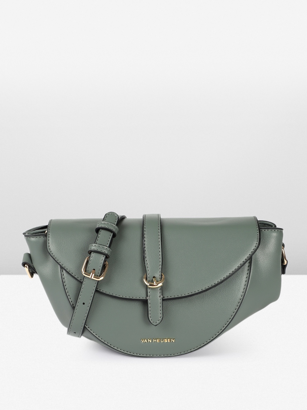 

Van Heusen Half Moon Sling Bag, Olive