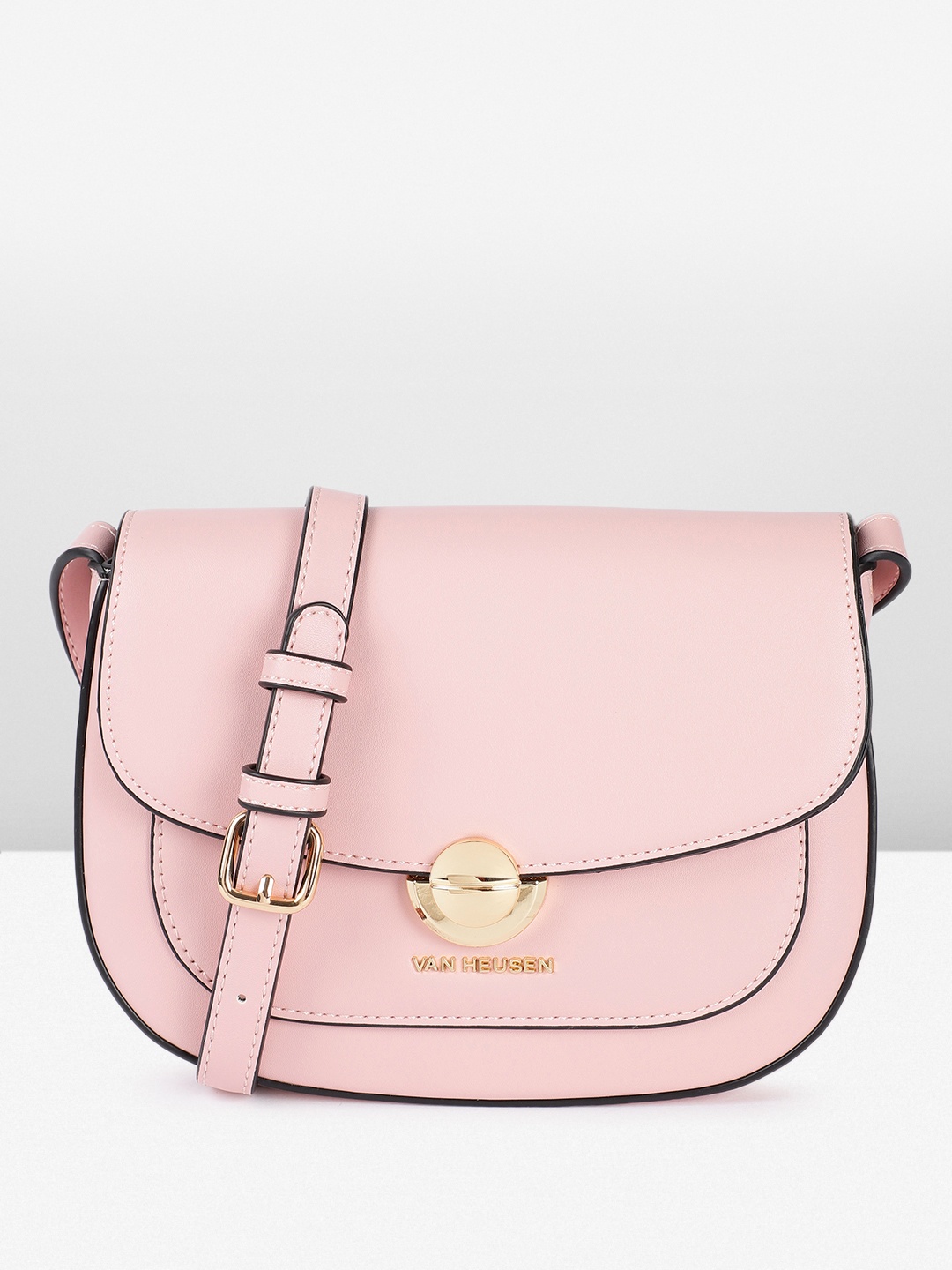 

Van Heusen Structured Sling Bag, Pink