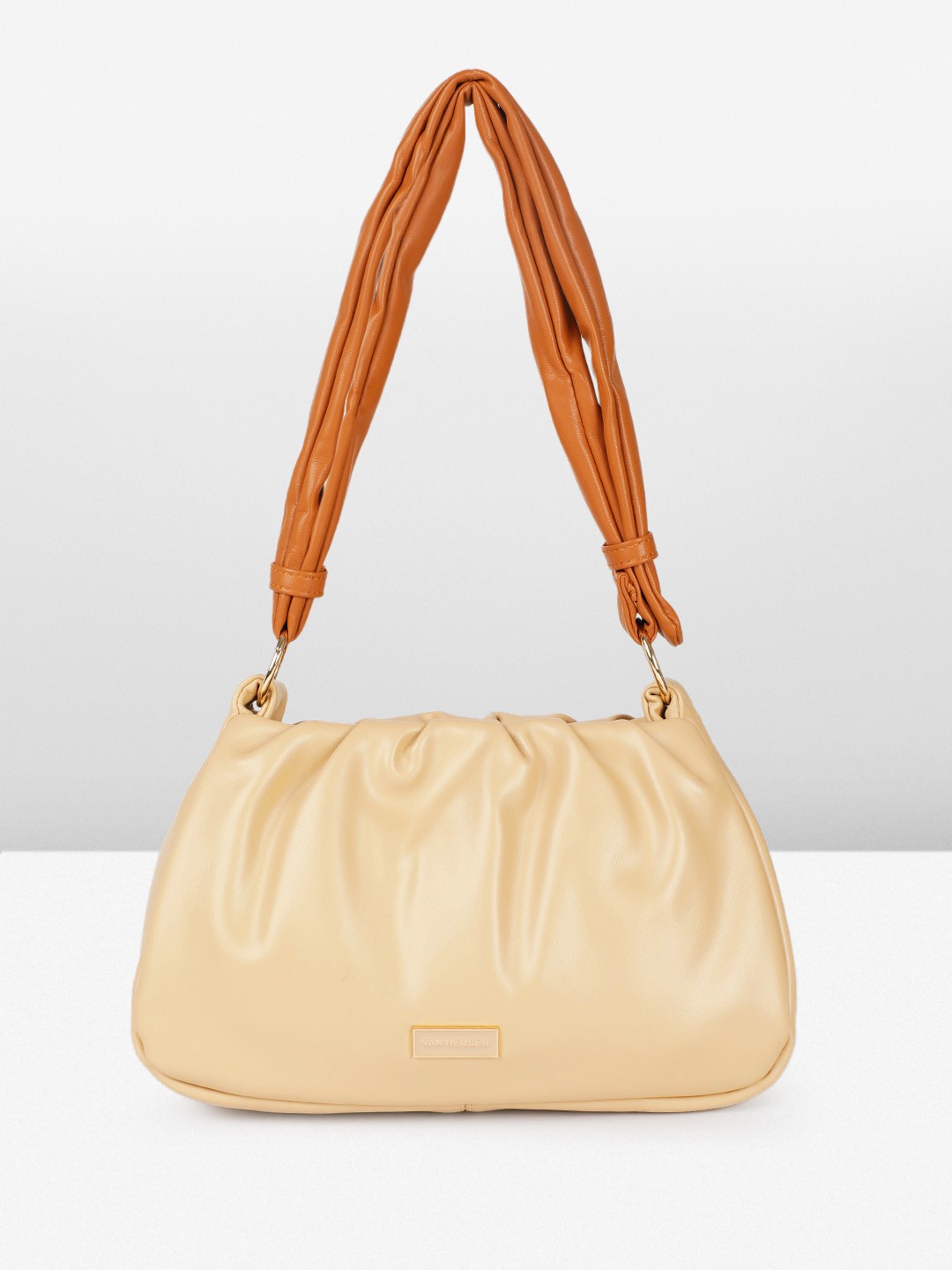 

Van Heusen Structured Shoulder Bag, Beige