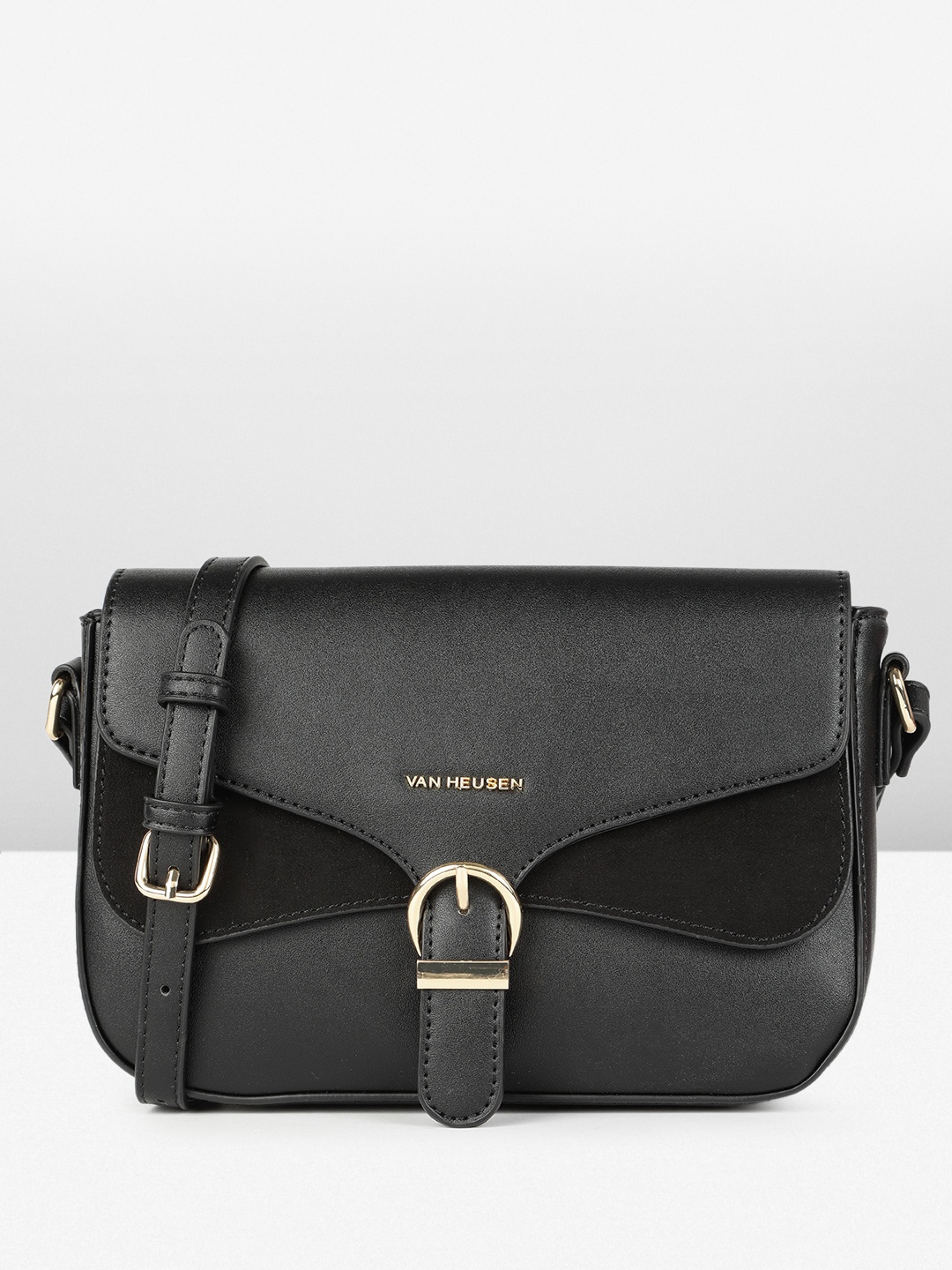 

Van Heusen Half Moon Sling Bag, Black