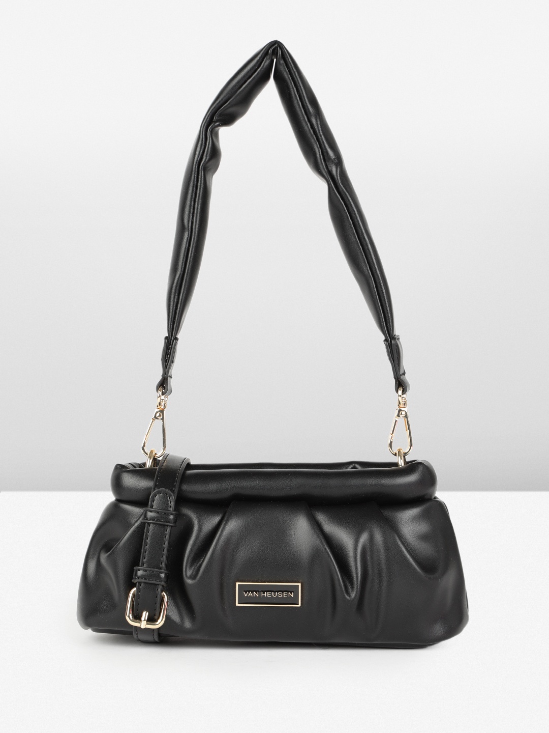 

Van Heusen Structured Shoulder Bag, Black