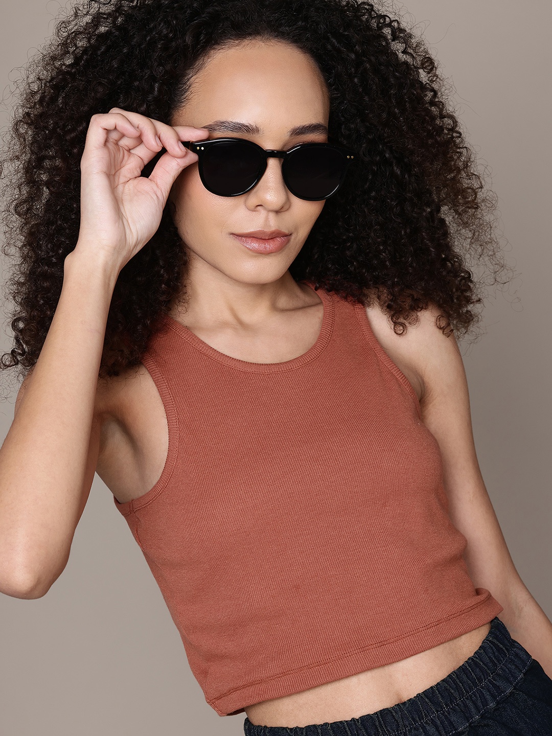 

Roadster Crop Top, Orange