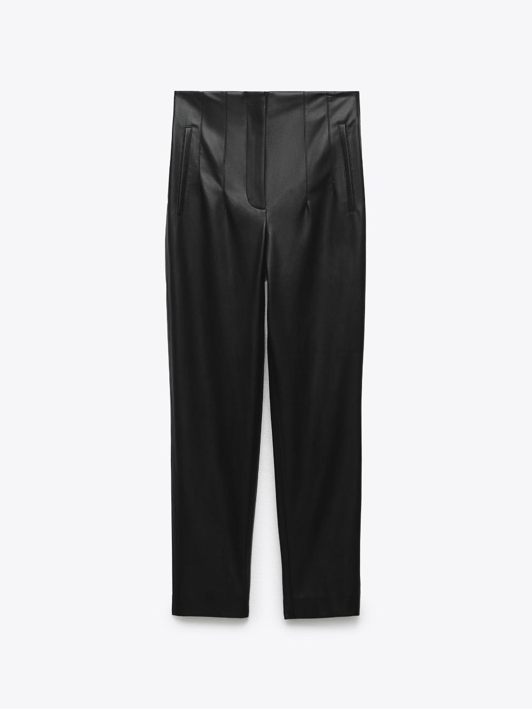 

ZARA Women Black Trousers