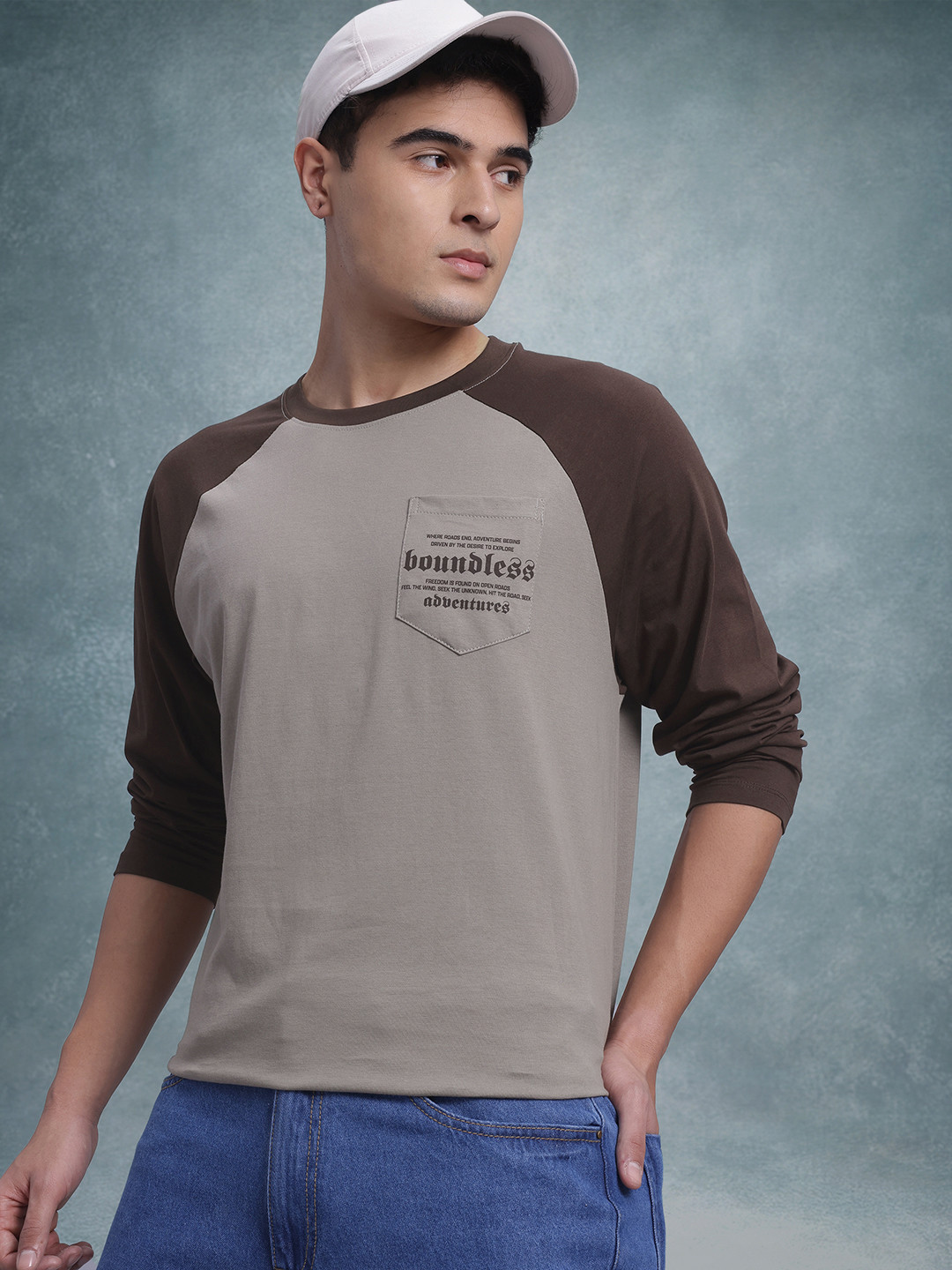 

The Roadster Life Co. Patch Pocketed Relaxed Fit T-shirt, Taupe