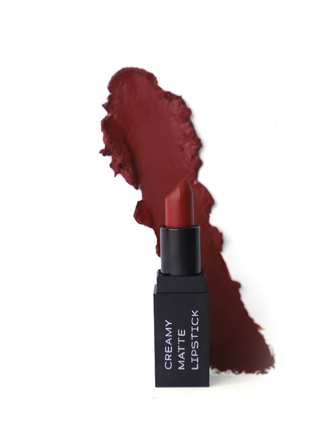 

TS COSMETICS Creamy Matte One Swipe Lipstick - 4.5g - Cherry, Maroon