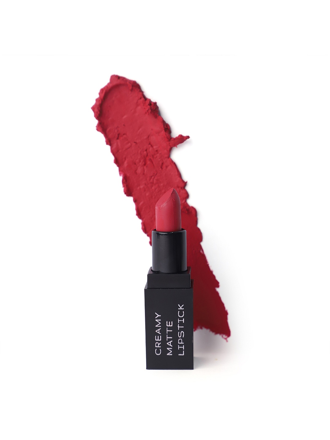 

TS COSMETICS Creamy Matte One Swipe Lipstick - 4.5g - Strawberry 15, Pink