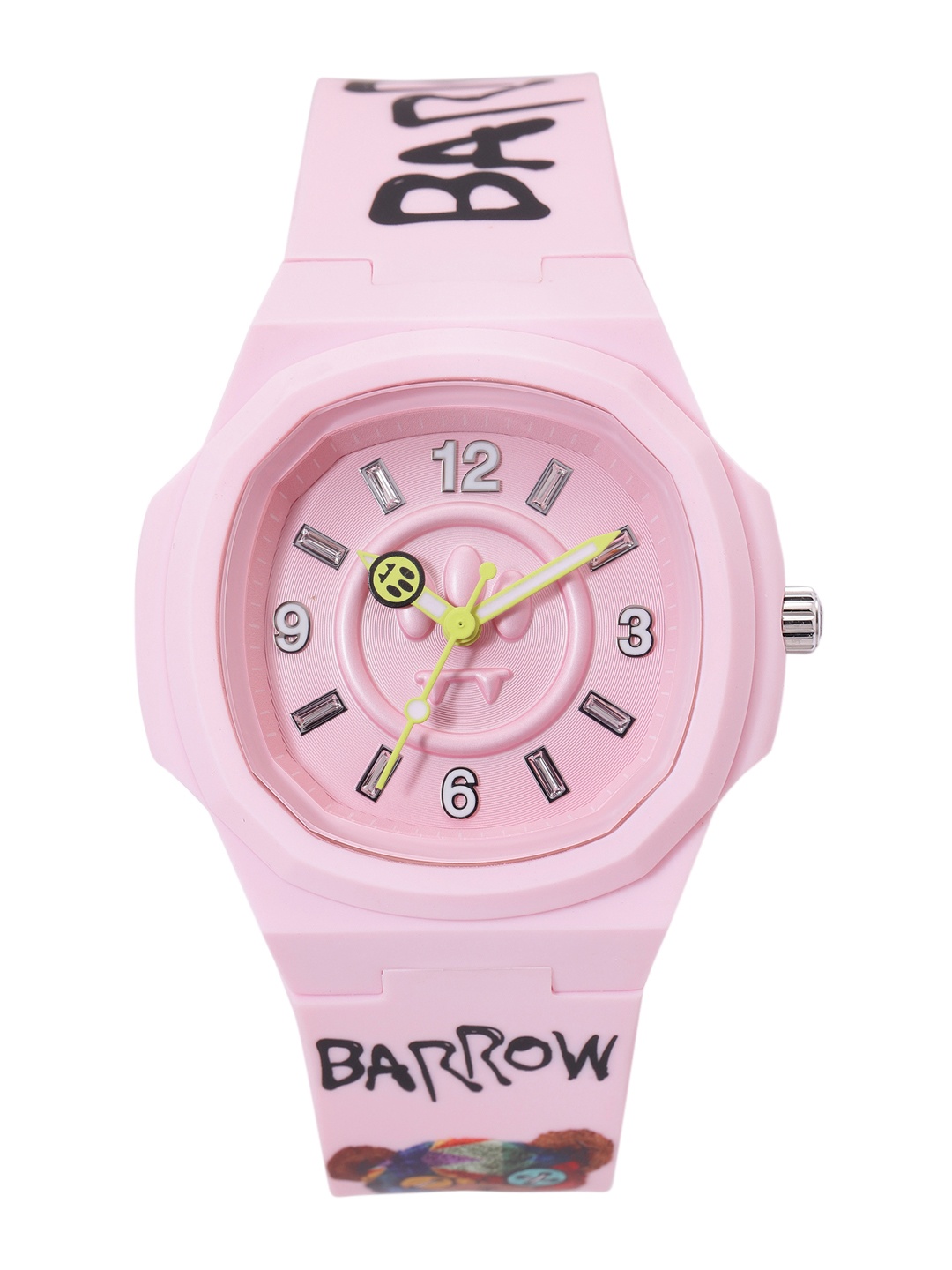 

Barrow Unisex Typography Analogue Watch BWWUM0037106, Pink