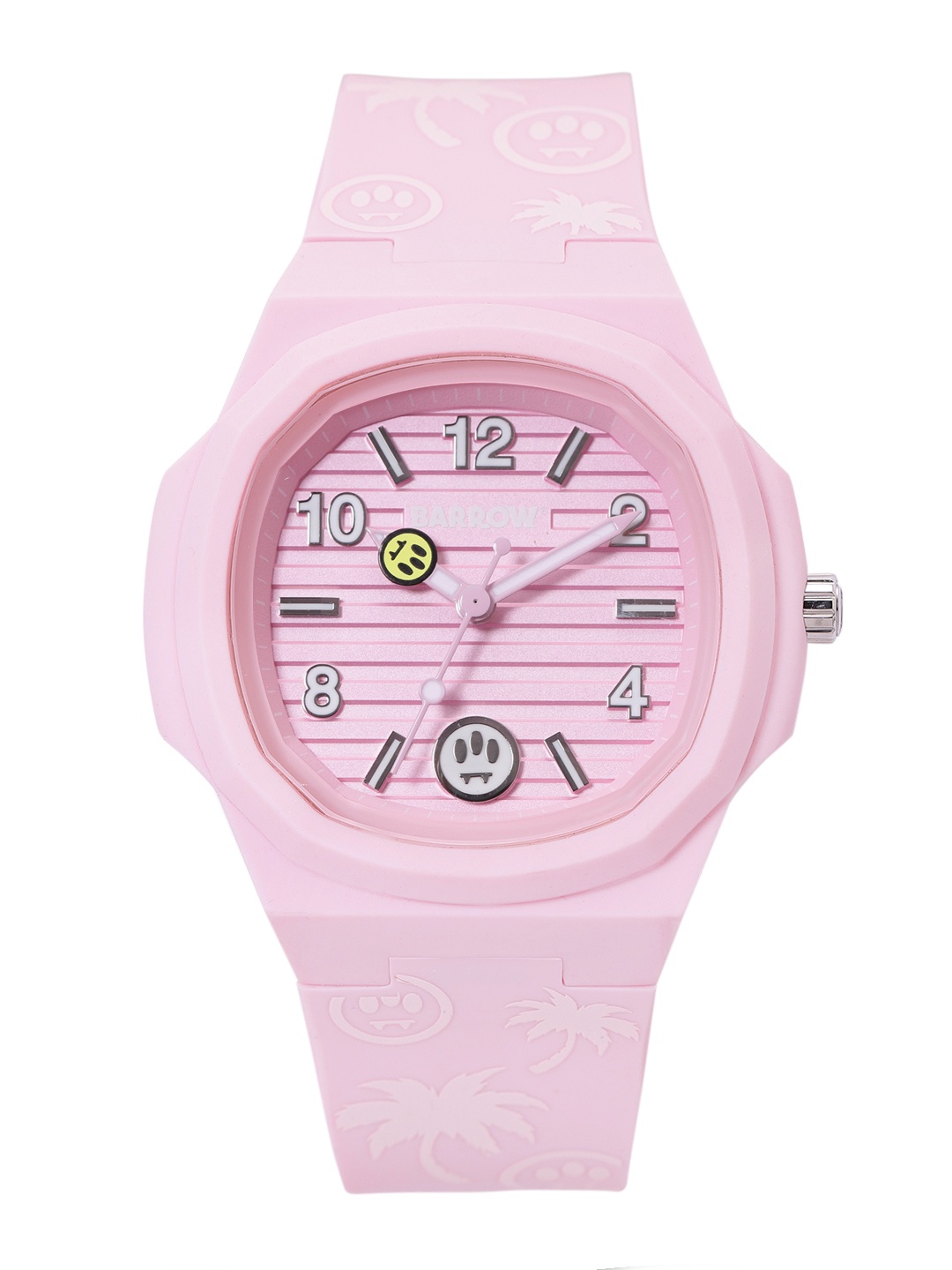 

Barrow Unisex Patterned Dial Analogue Watch BWWUM0037105, Pink