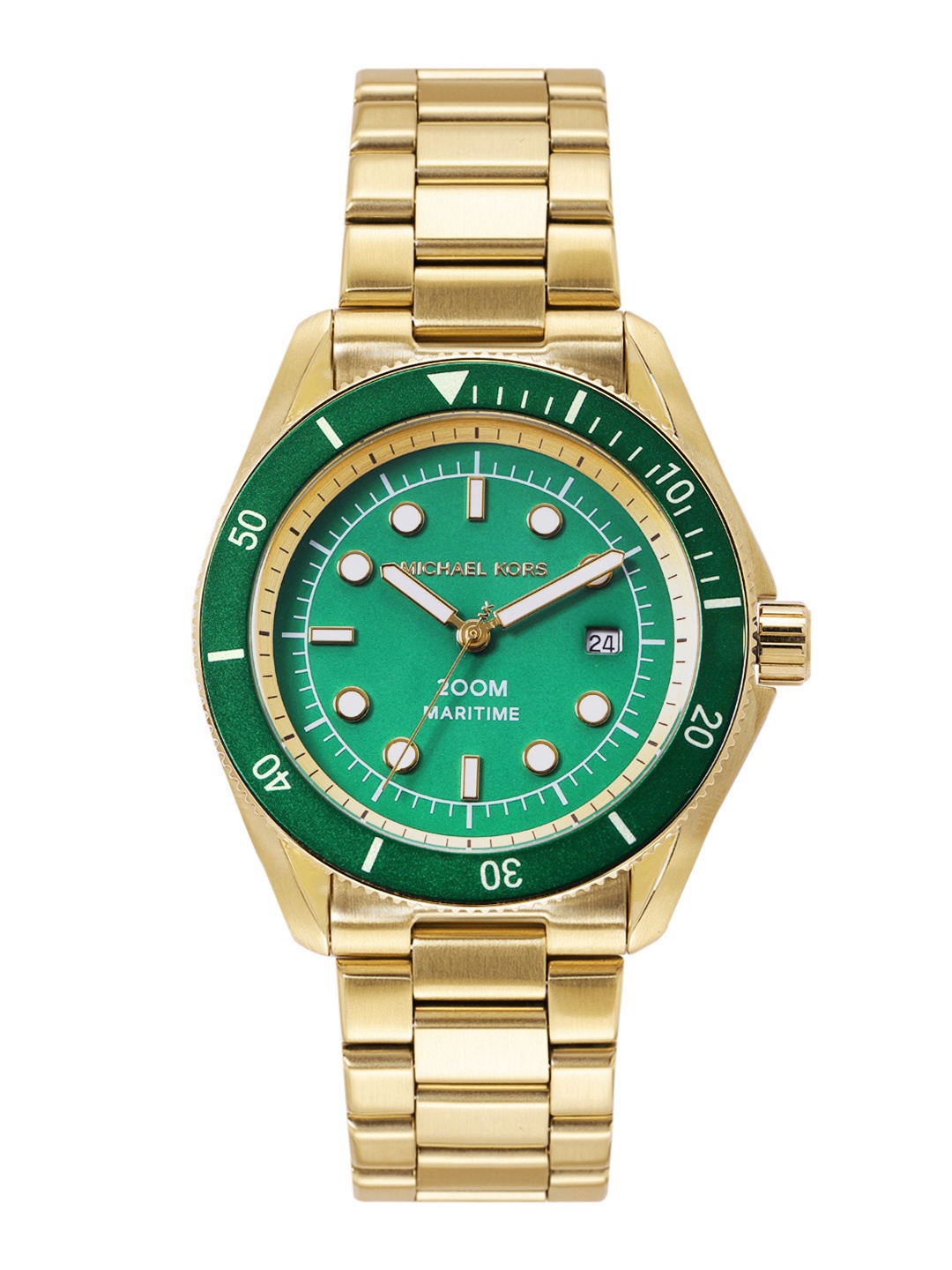 

Michael Kors Men Sage Gold Analogue Watch MK9192I, Green