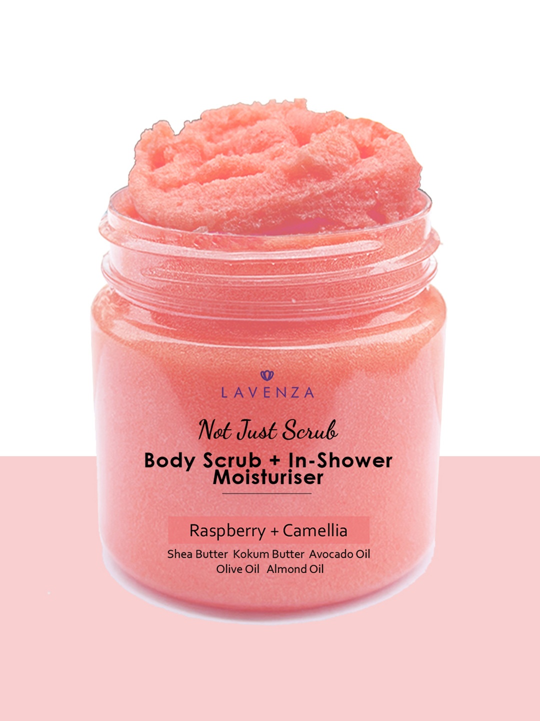 

LAVENZA Freshly Whipped Creamy Sugar Body Scrub - 200 g, Pink