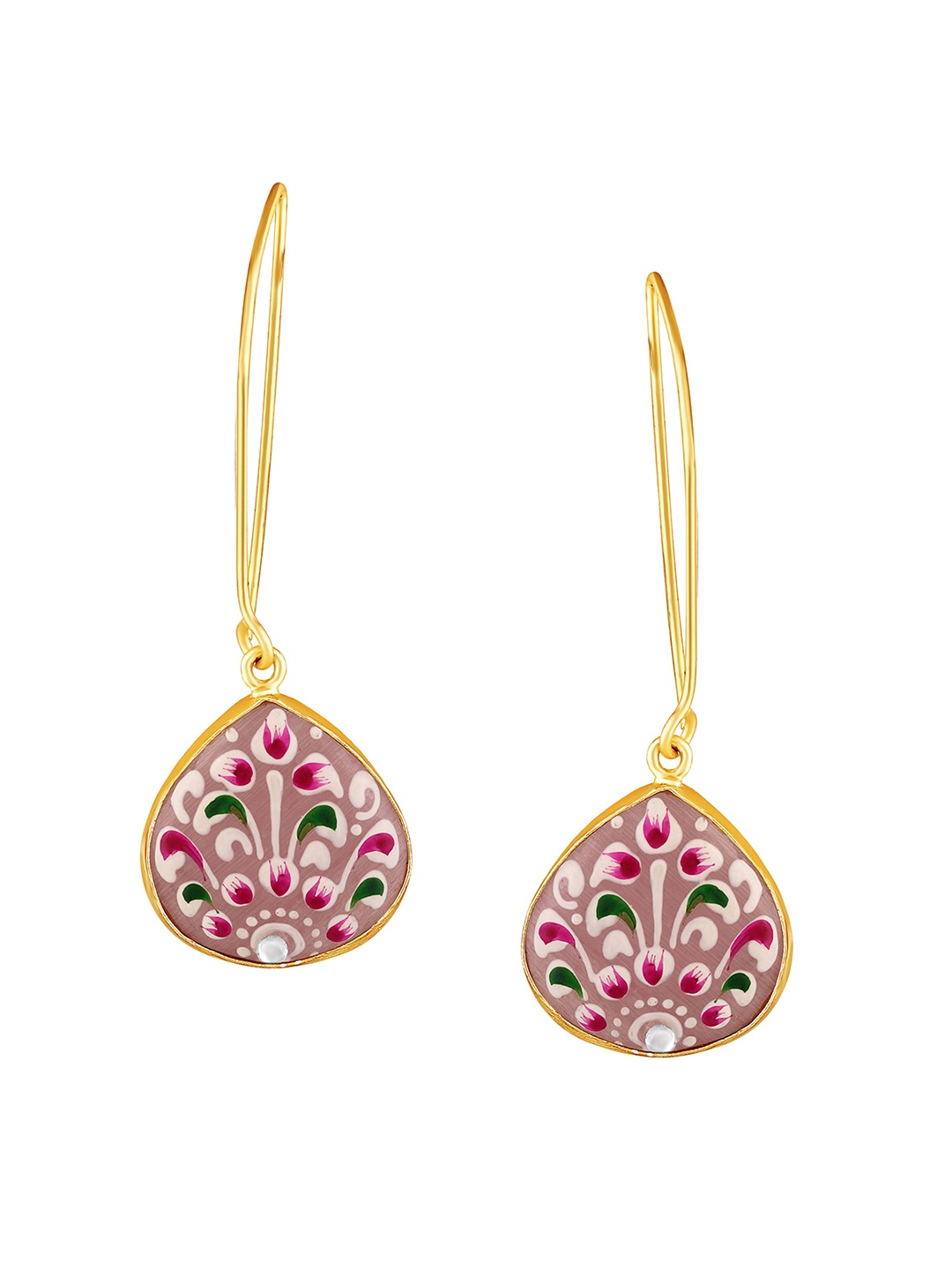 

BDIVA 18K Gold Plated Classic Drop Earrings