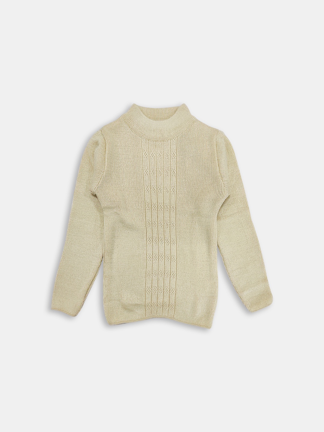 

Here&Now X Game Begins Girls Ribbed Pullover, Off white