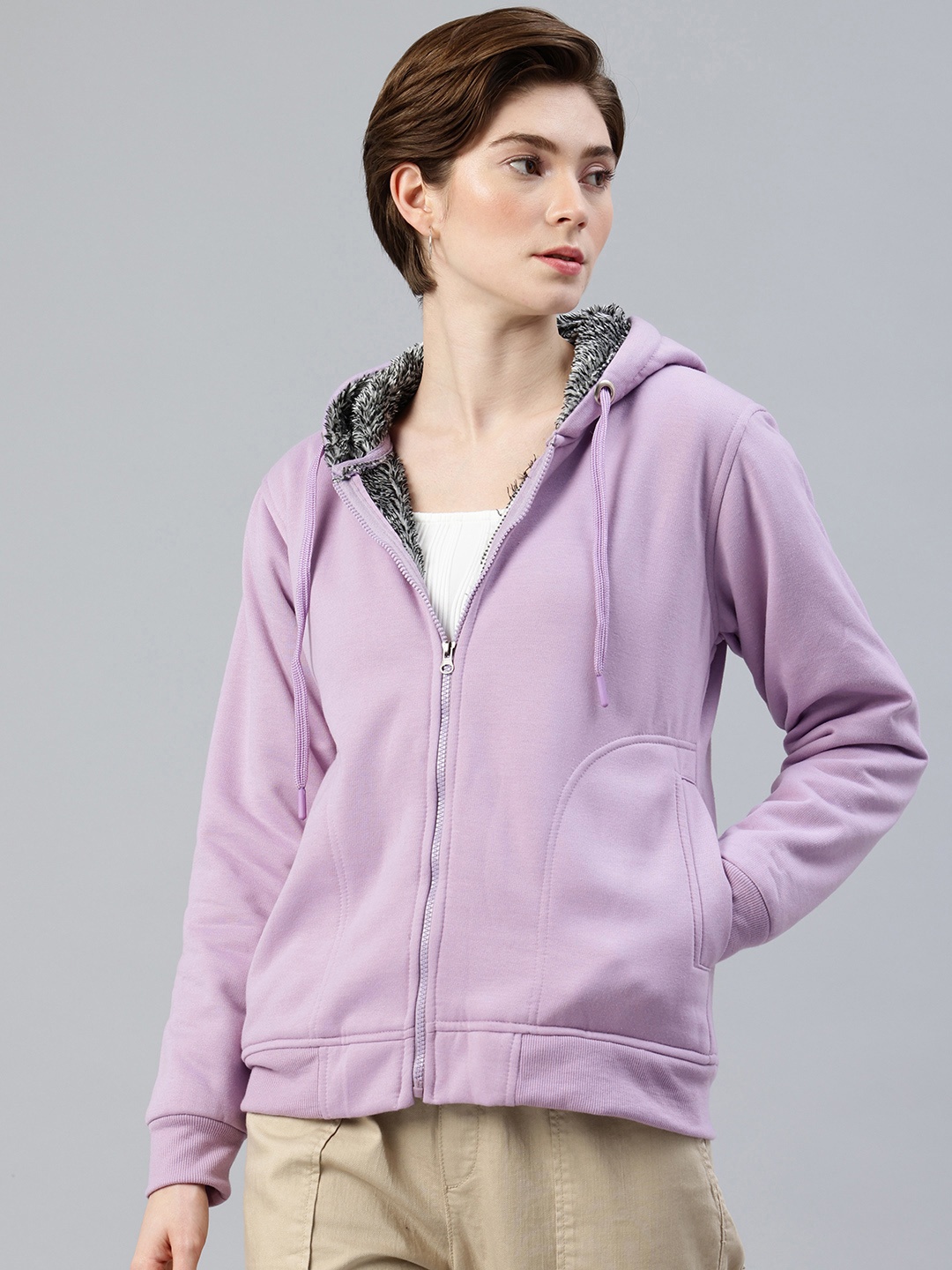 

ADBUCKS Hooded Sweatshirt, Lavender