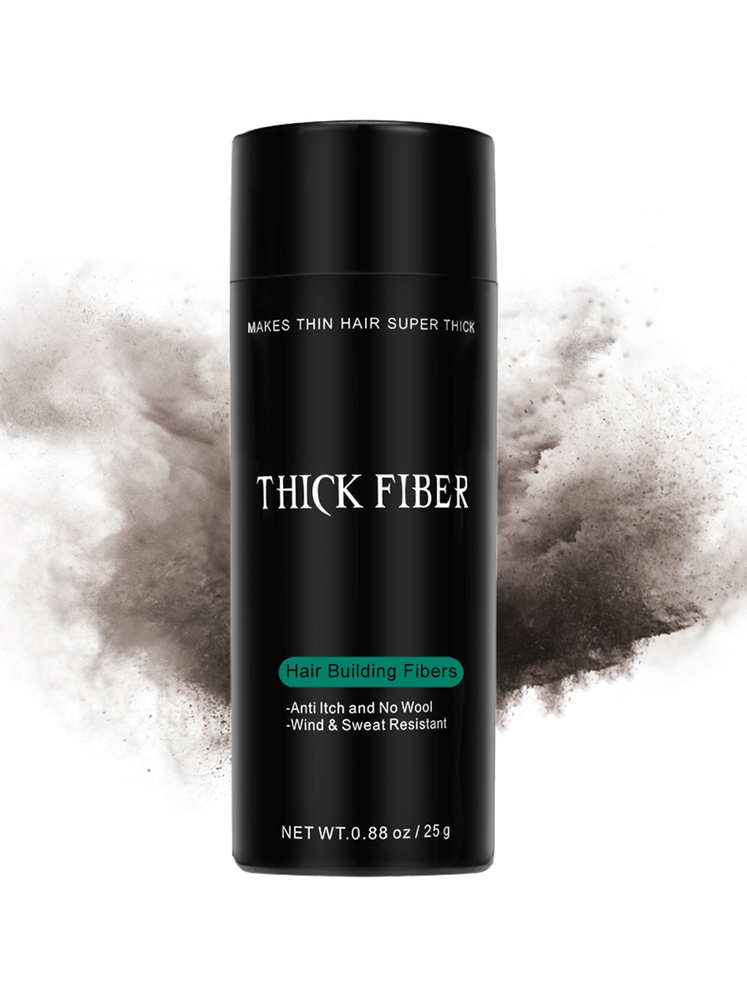 

Thick Fiber Hair Building Fibers - Dark Brown - 25 g