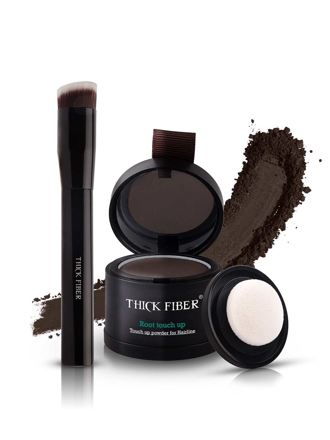 

Thick Fiber Sweat Resistant Root Touch Up Powder 4g - Dark Brown