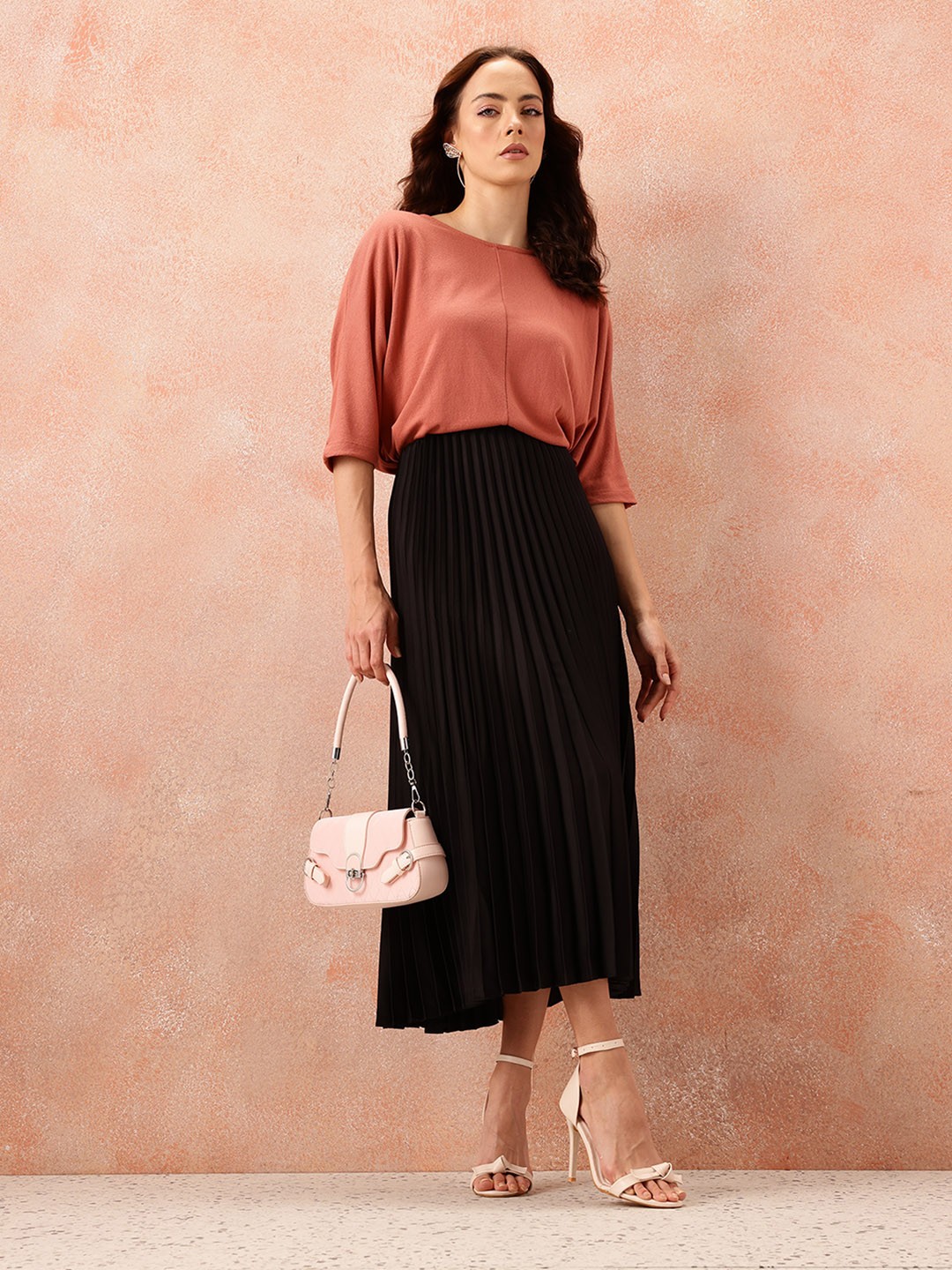 

all about you Batwing Sleeves Top, Rose