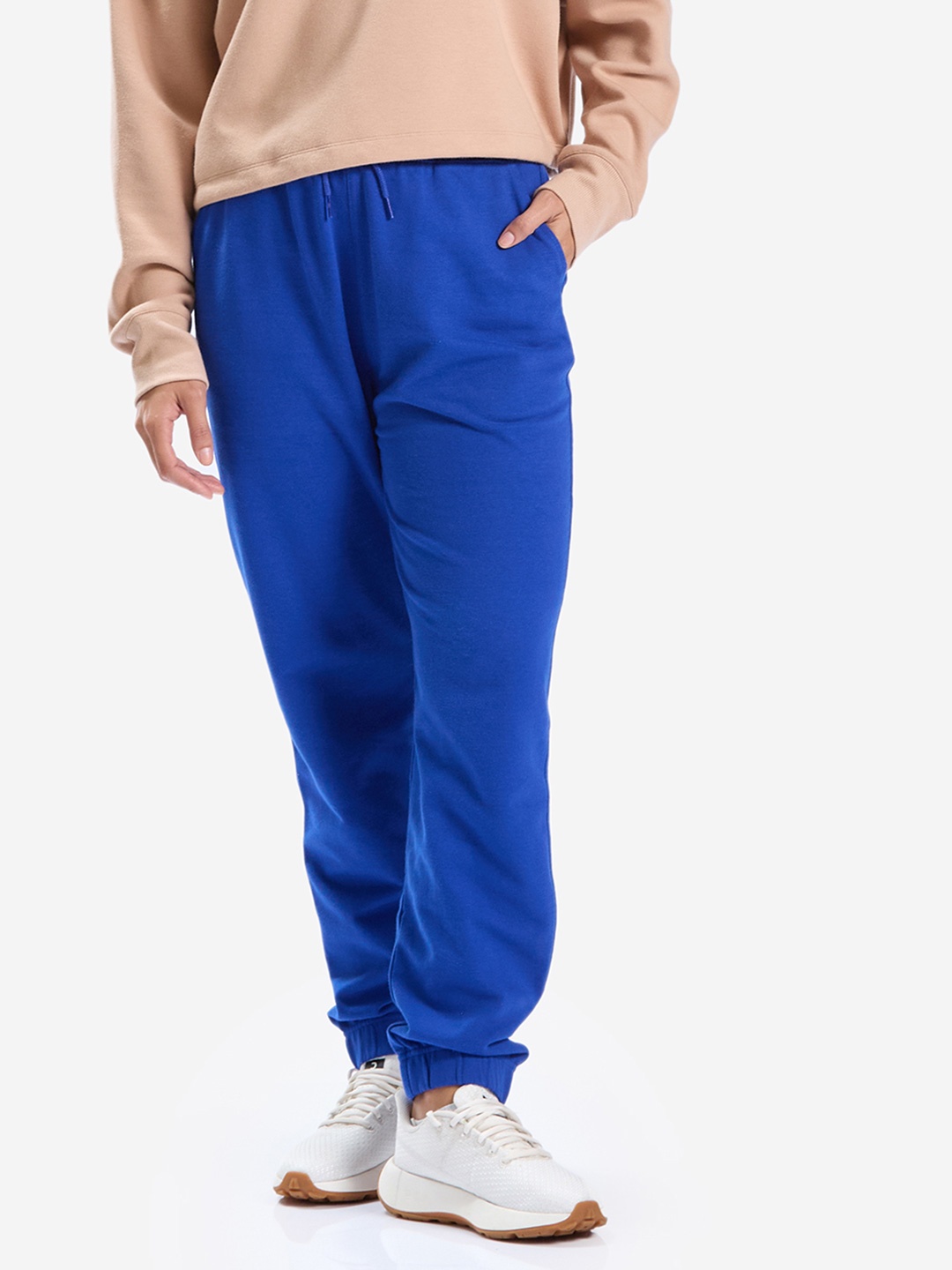 

Domyos By Decathlon Women High-Rise Joggers, Blue