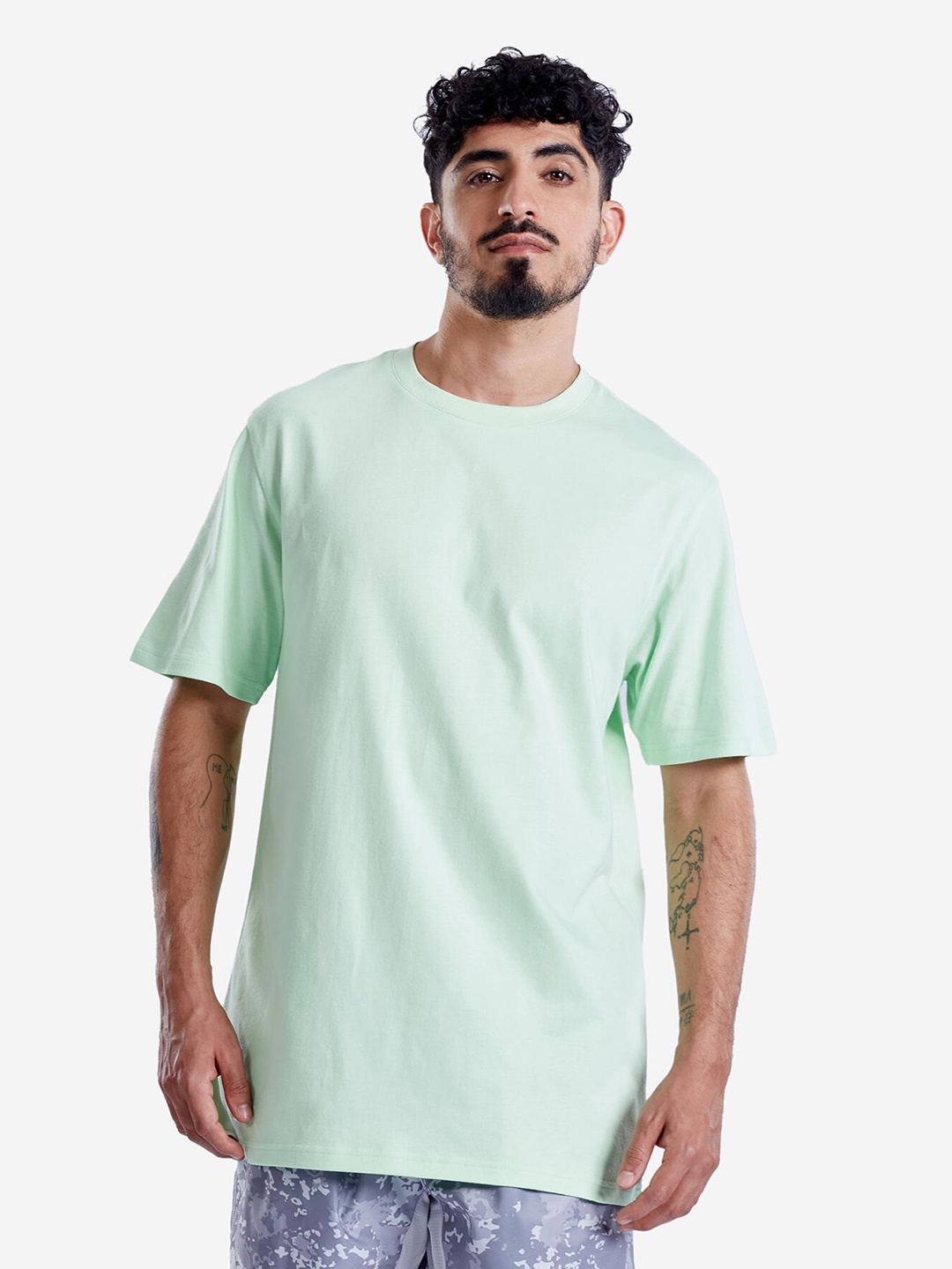 

Domyos By Decathlon Round Neck T-Shirt, Green