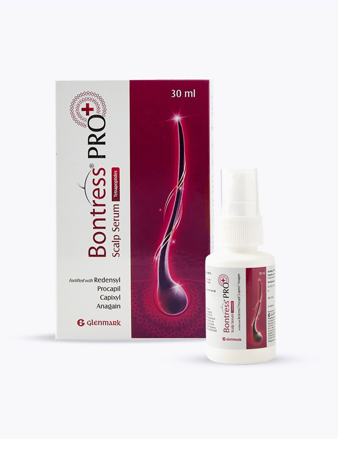 

Bontress Pro+ Scalp Serum with Redensyl & Anagain - 30 ml, White