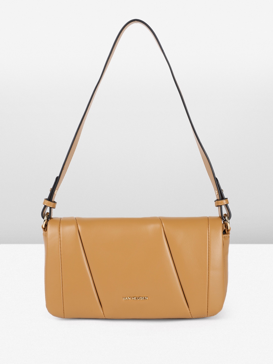 

Van Heusen Self-Design Sling Bag, Tan