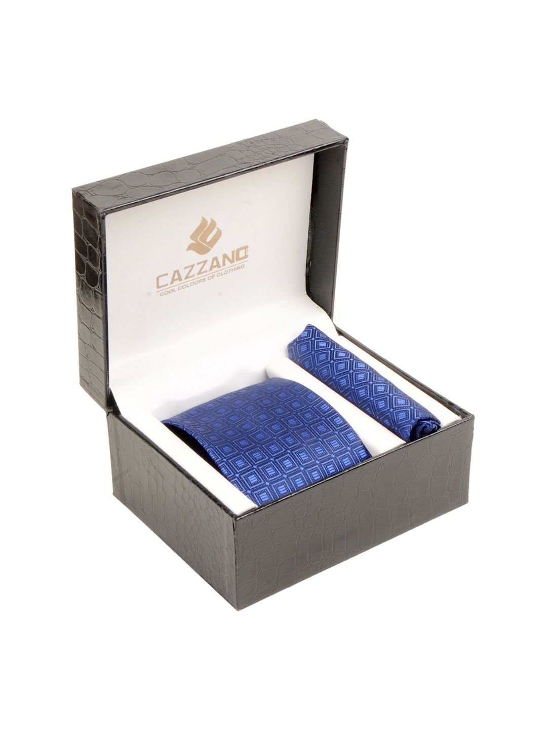 

Cazzano Men Accessory Gift Set of, Blue