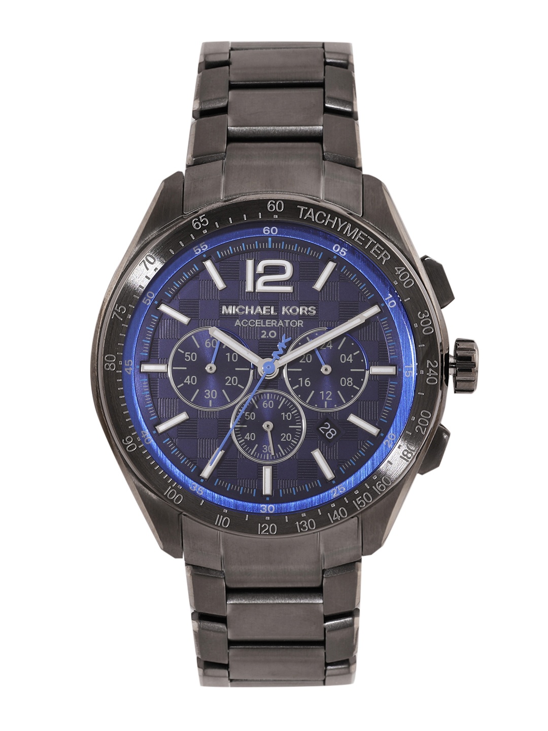 

Michael Kors Men Accelerator 2.0 Analogue Chronograph Watch MK9178I, Blue