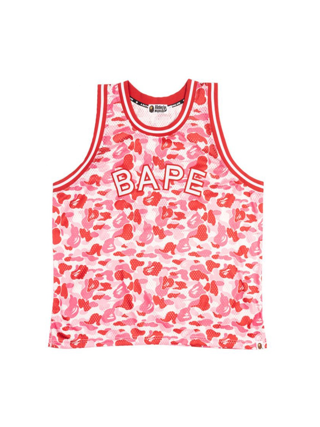 

Bape Men Basketball Tank Top, Pink