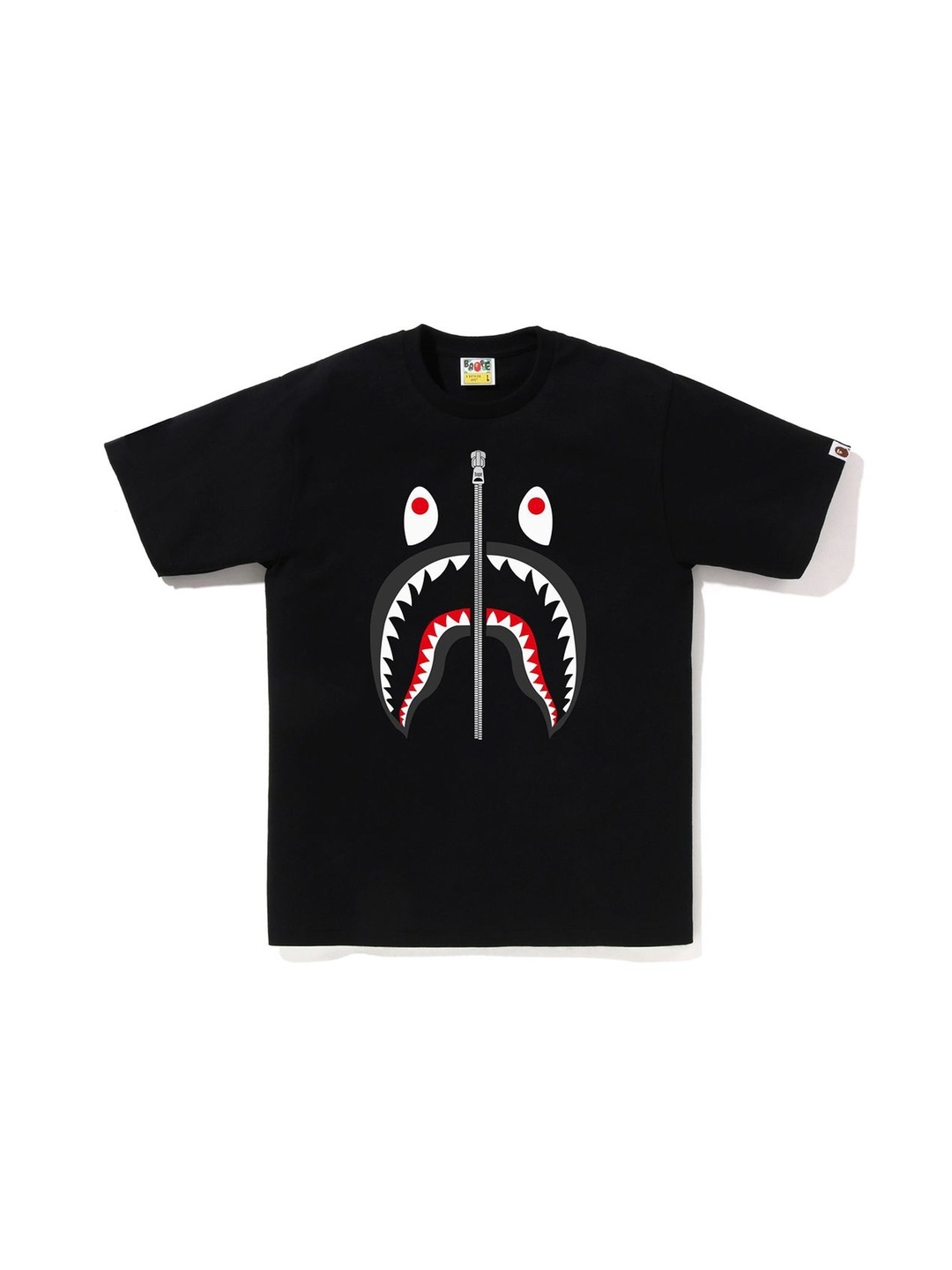 

Bape Men Shark Tee, Black