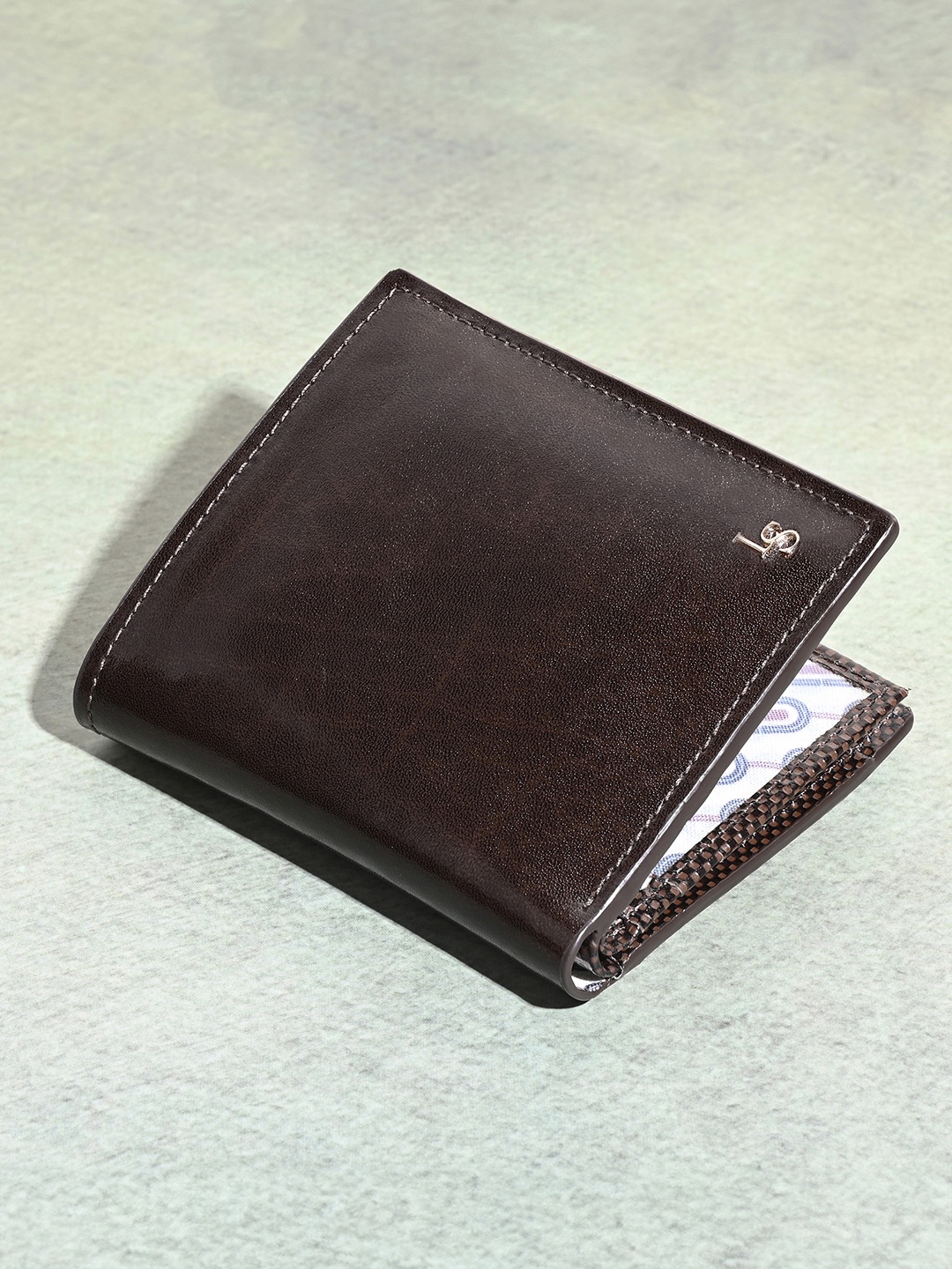 

Louis Stitch Handcrafted Spanish Leather Diary Shape Wallet for Men, Brown