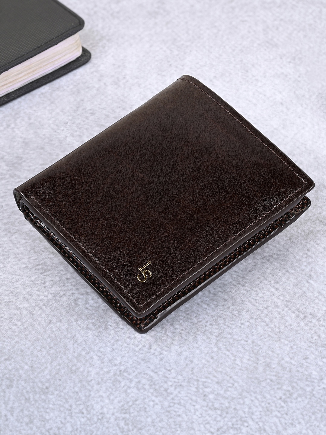 

Louis Stitch Handcrafted Spanish Leather Diary Shape Wallet for Men, Brown