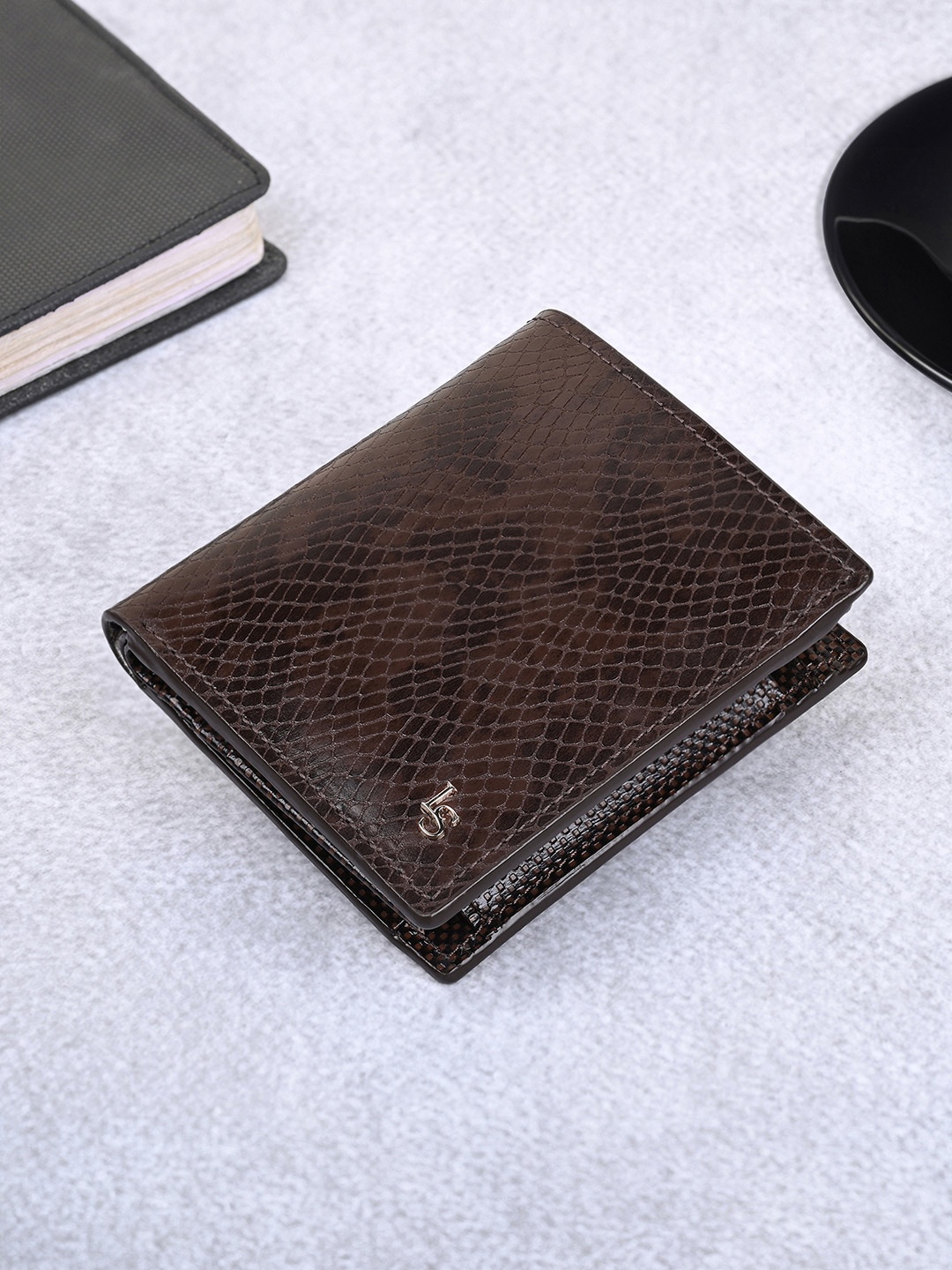 

Louis Stitch Handcrafted Spanish Leather Diary Shape Wallet for Men, Brown