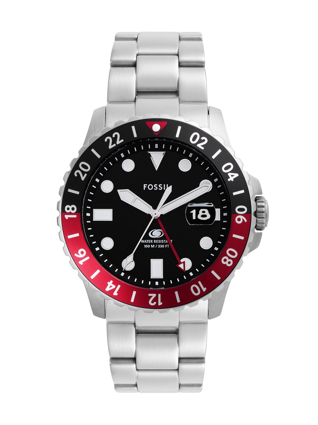 

Fossil Men Dial & Stainless Steel Straps Analogue Watch AK_FS6092, Silver