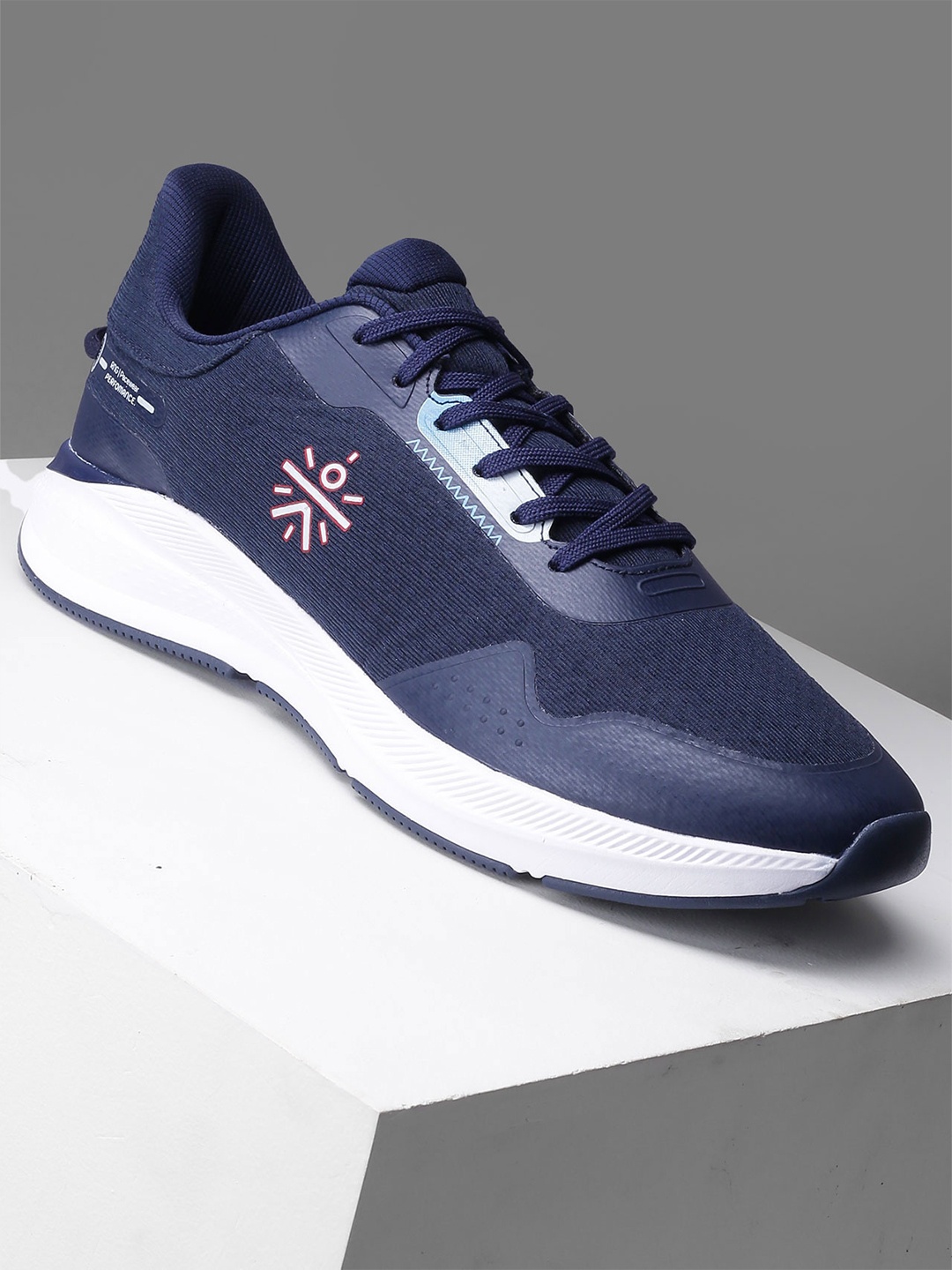 

CULT Men AirStride Running Shoes, Navy blue