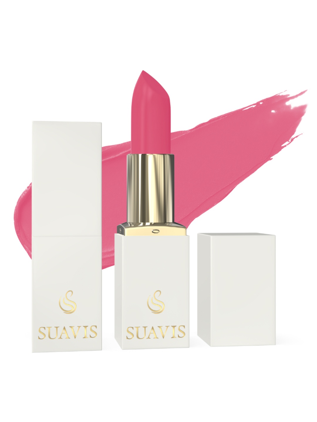 

SUAVIS Comfy Matte Cream Bullet Lipstick - 4 ml - Pomegranate Splash 111, Pink