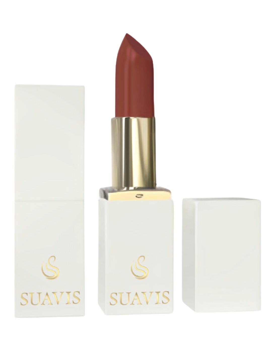 

SUAVIS Comfy Matte Cream Bullet Lipstick - 4 ml - Everlasting Wine 109, Brown