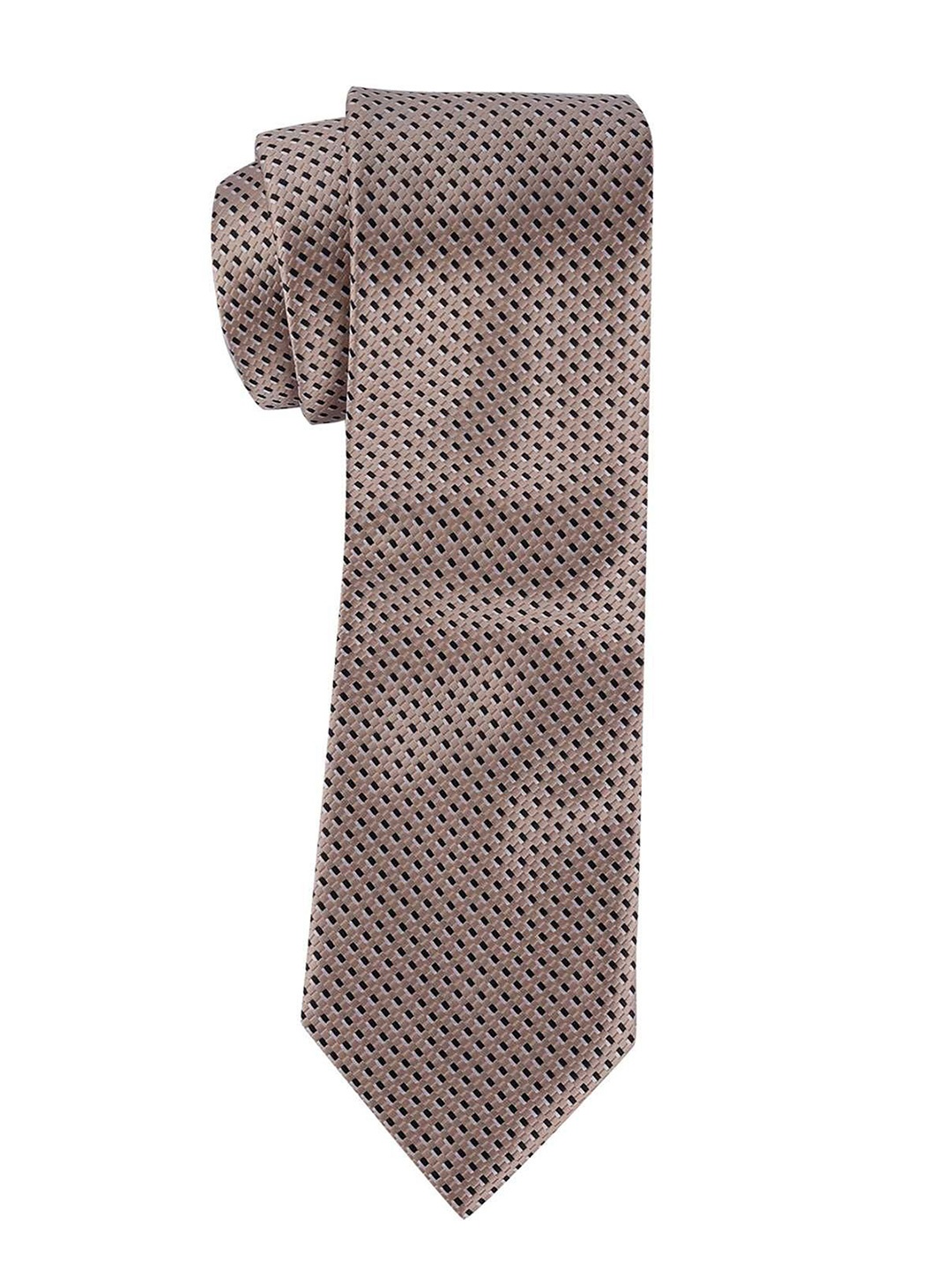 The Tie Hub Men Printed Bow Tie, Yellow