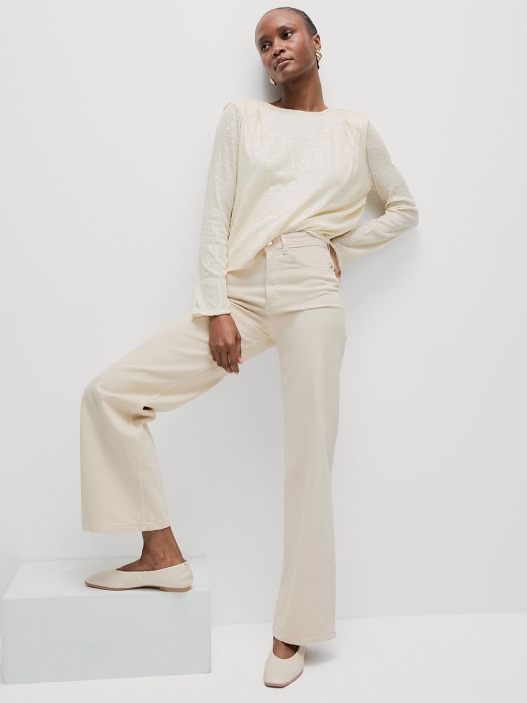 

Marks & Spencer Top, Off white