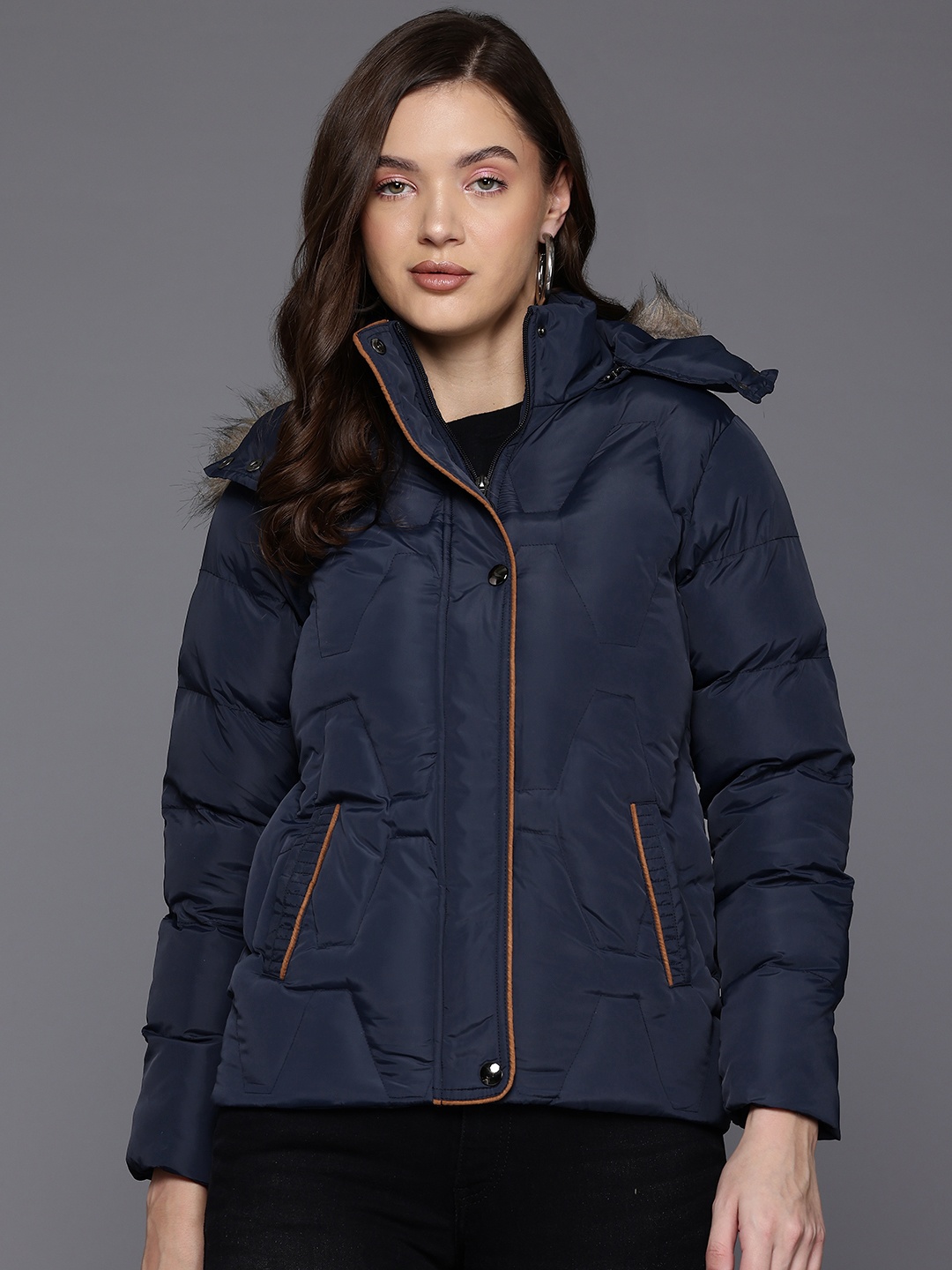 

Cayman Lightweight Quilted Jacket, Navy blue